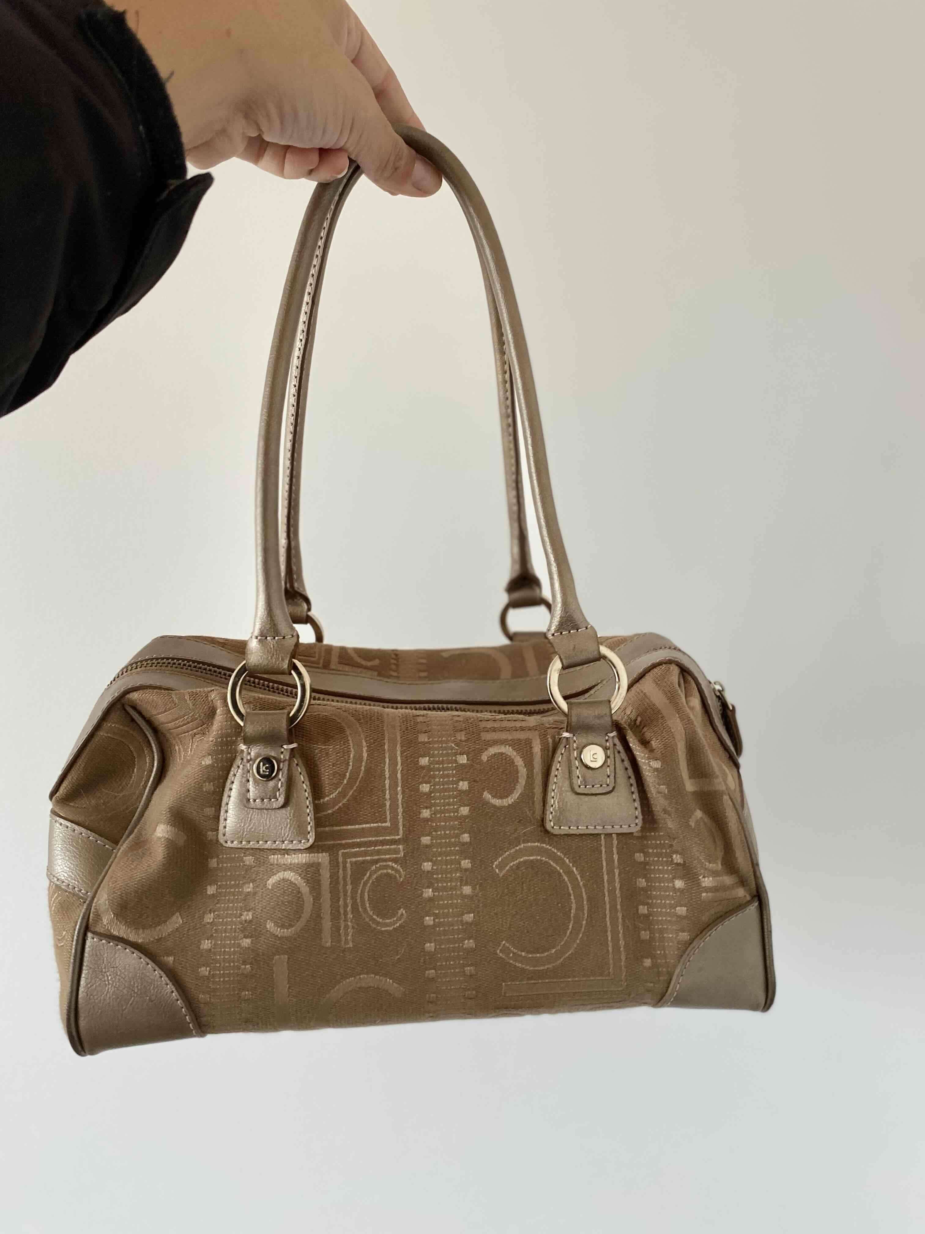 Bolso de mano dorado - miniatura 2