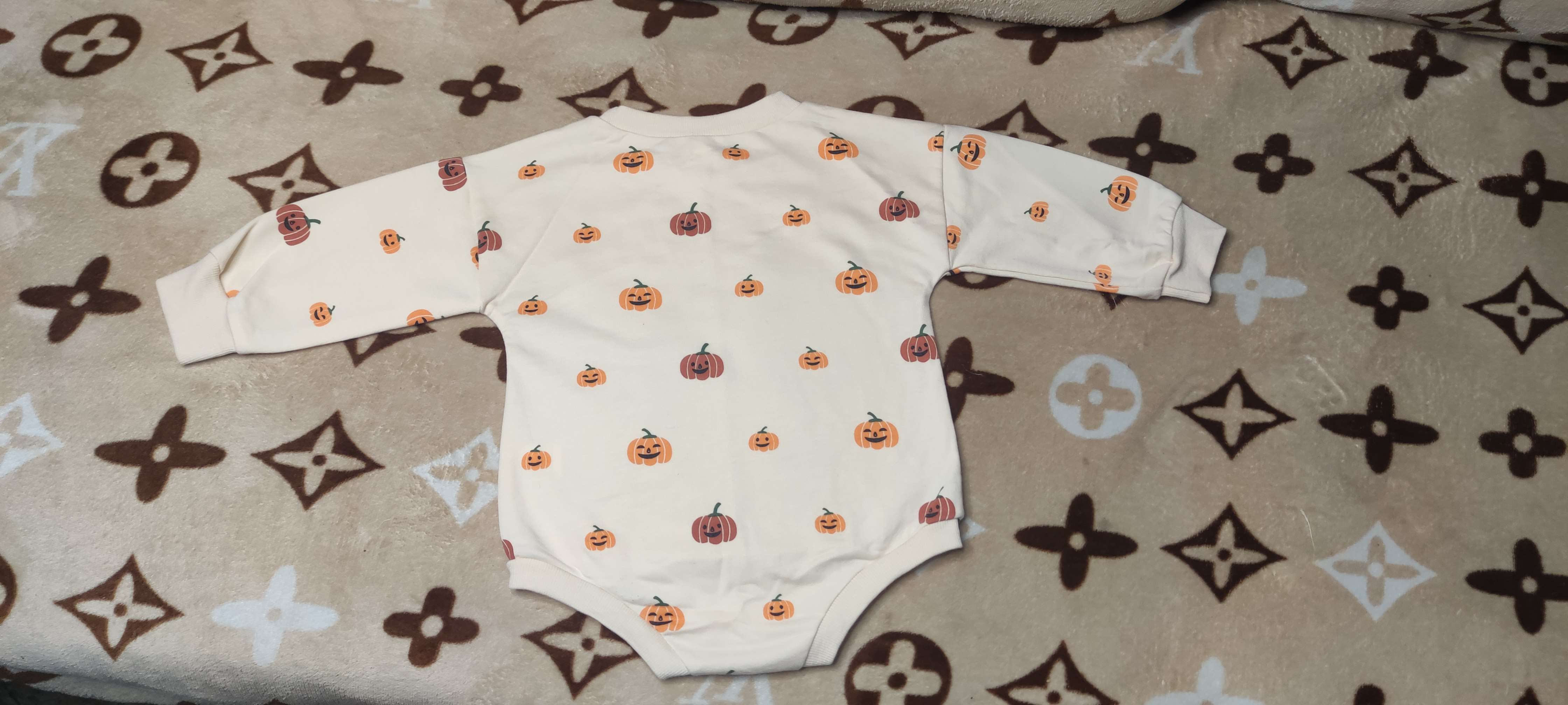 Body de bebé  Algodon estampado calabazas - miniatura 2