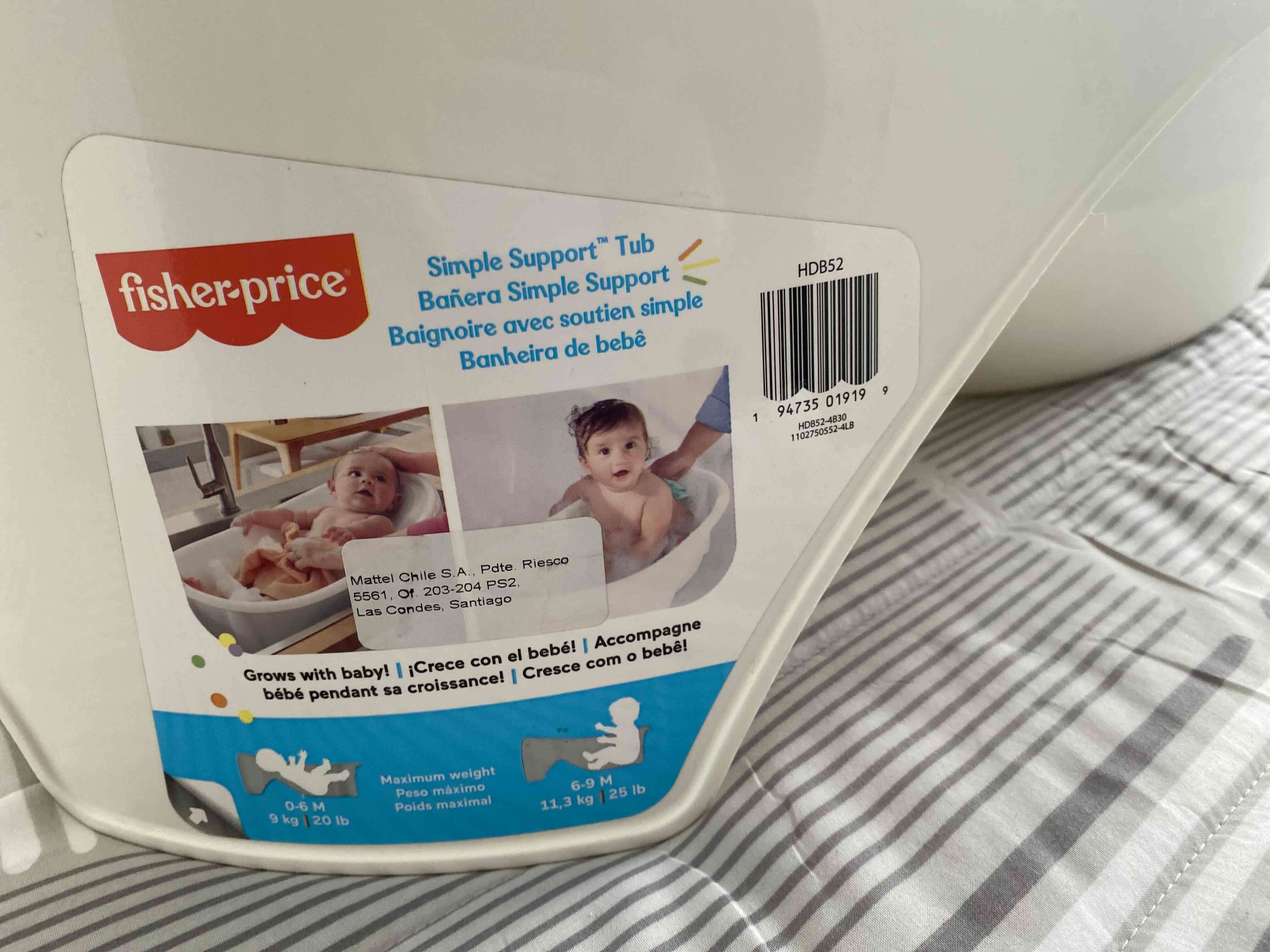 Tina de baño para bebé rn - 6 meses - miniatura 2