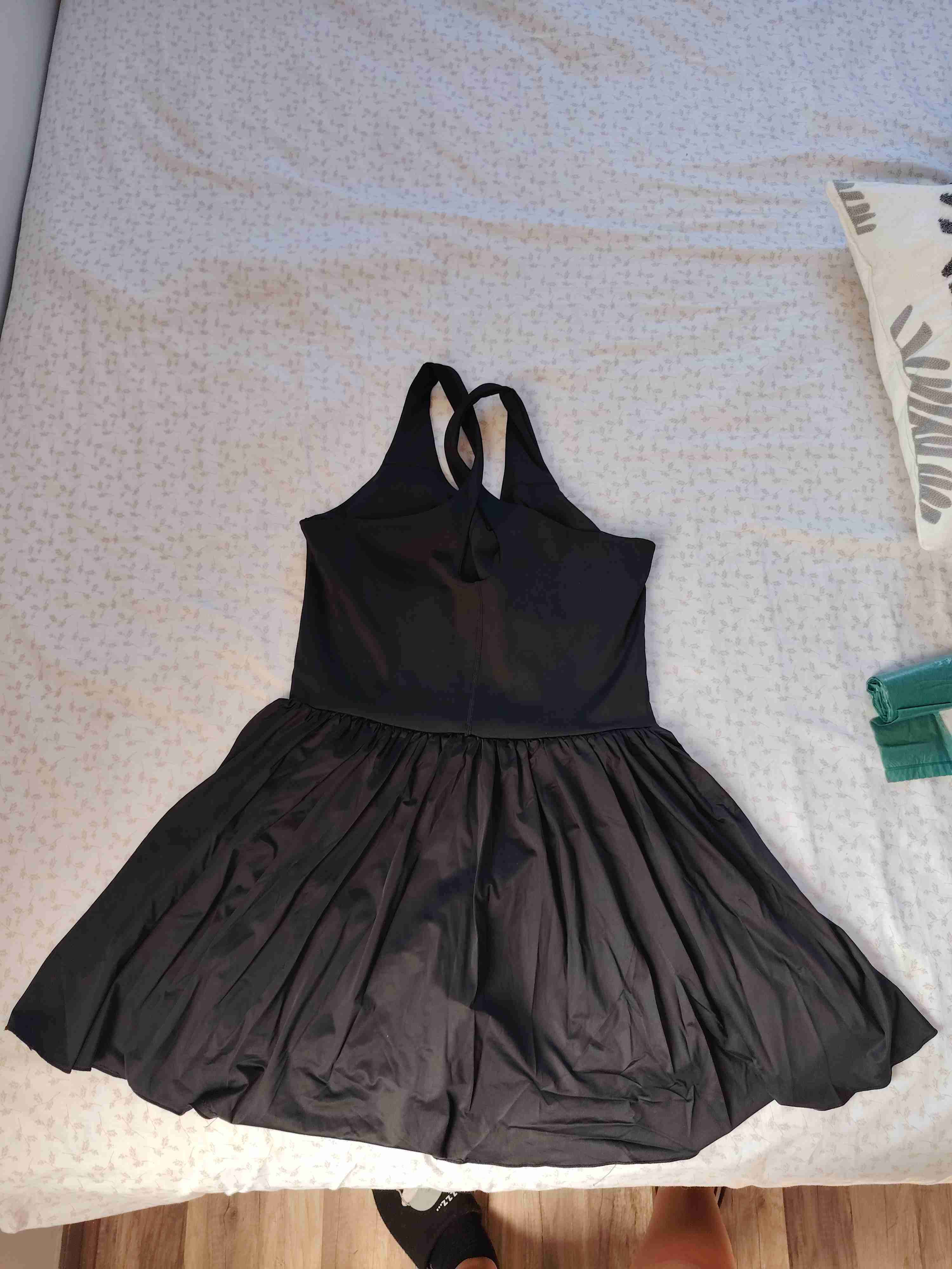 Vestido ) short negro deportivo - miniatura 4