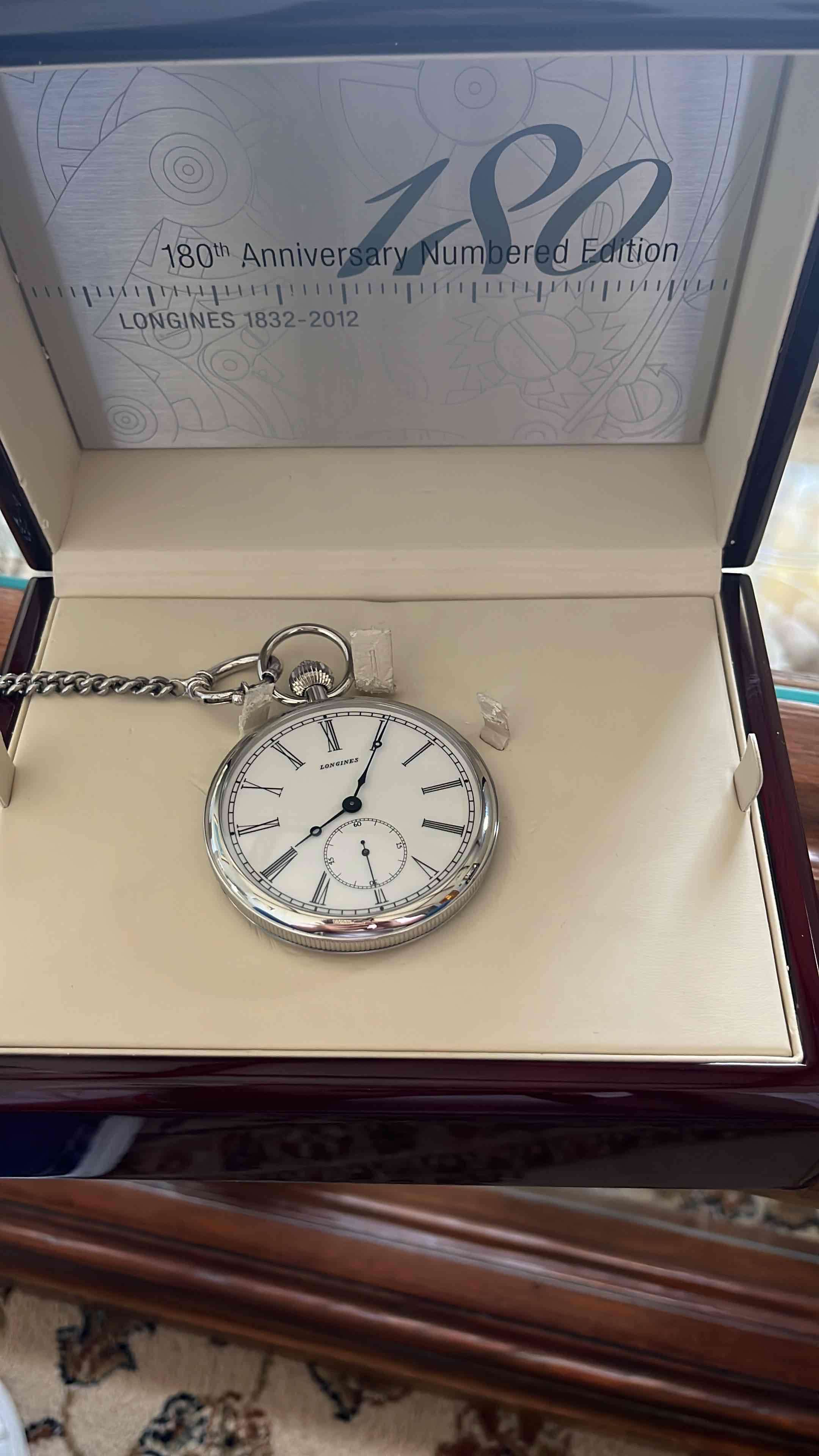 Reloj de bolsillo Longines edición limitada - miniatura 1