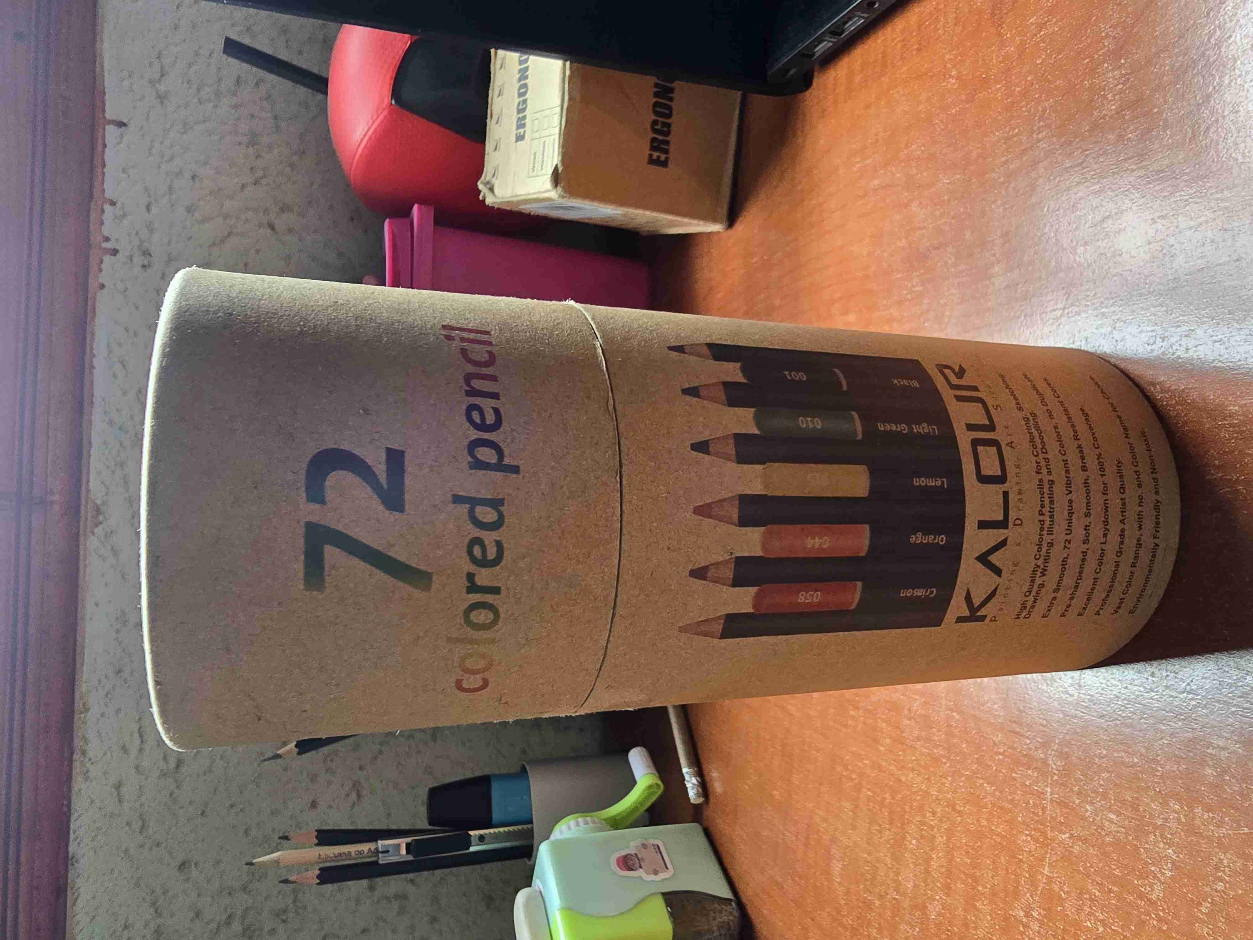 Set 72 lápices de colores Kalour - miniatura 1