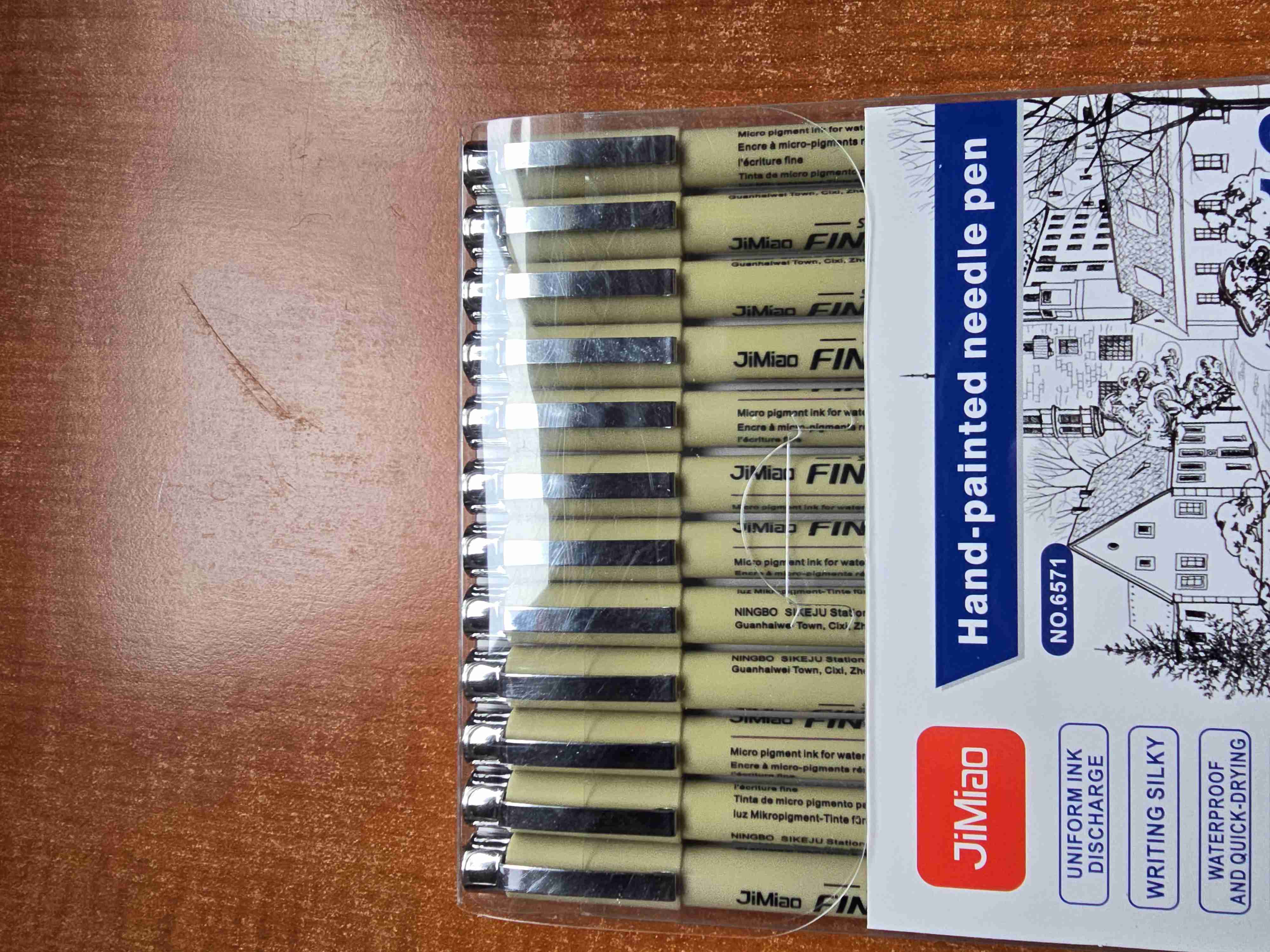 Set de 12 lapiceros de aguja JiMiao - miniatura 2