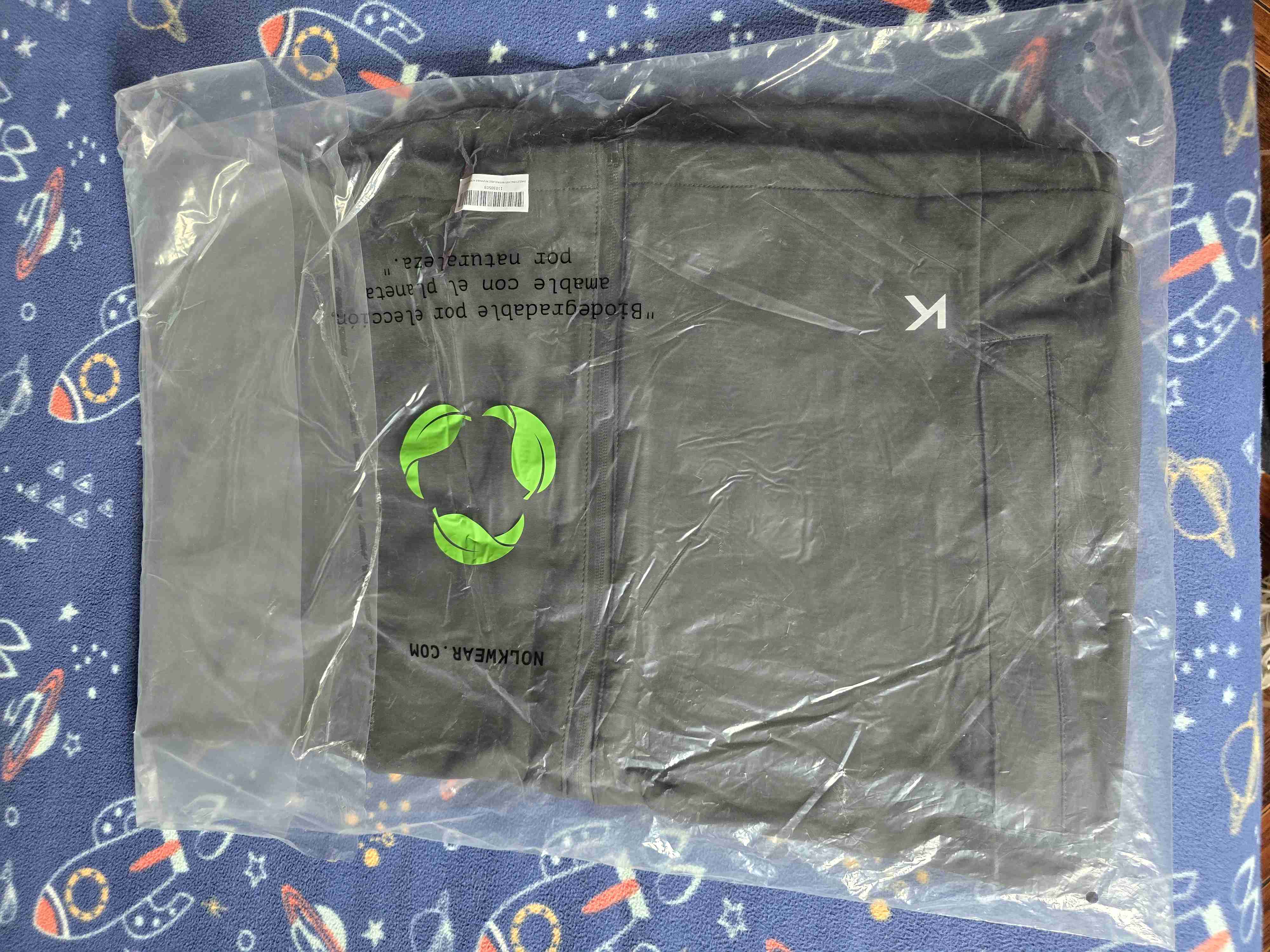 Chaqueta negra Nolk hombre - miniatura 3