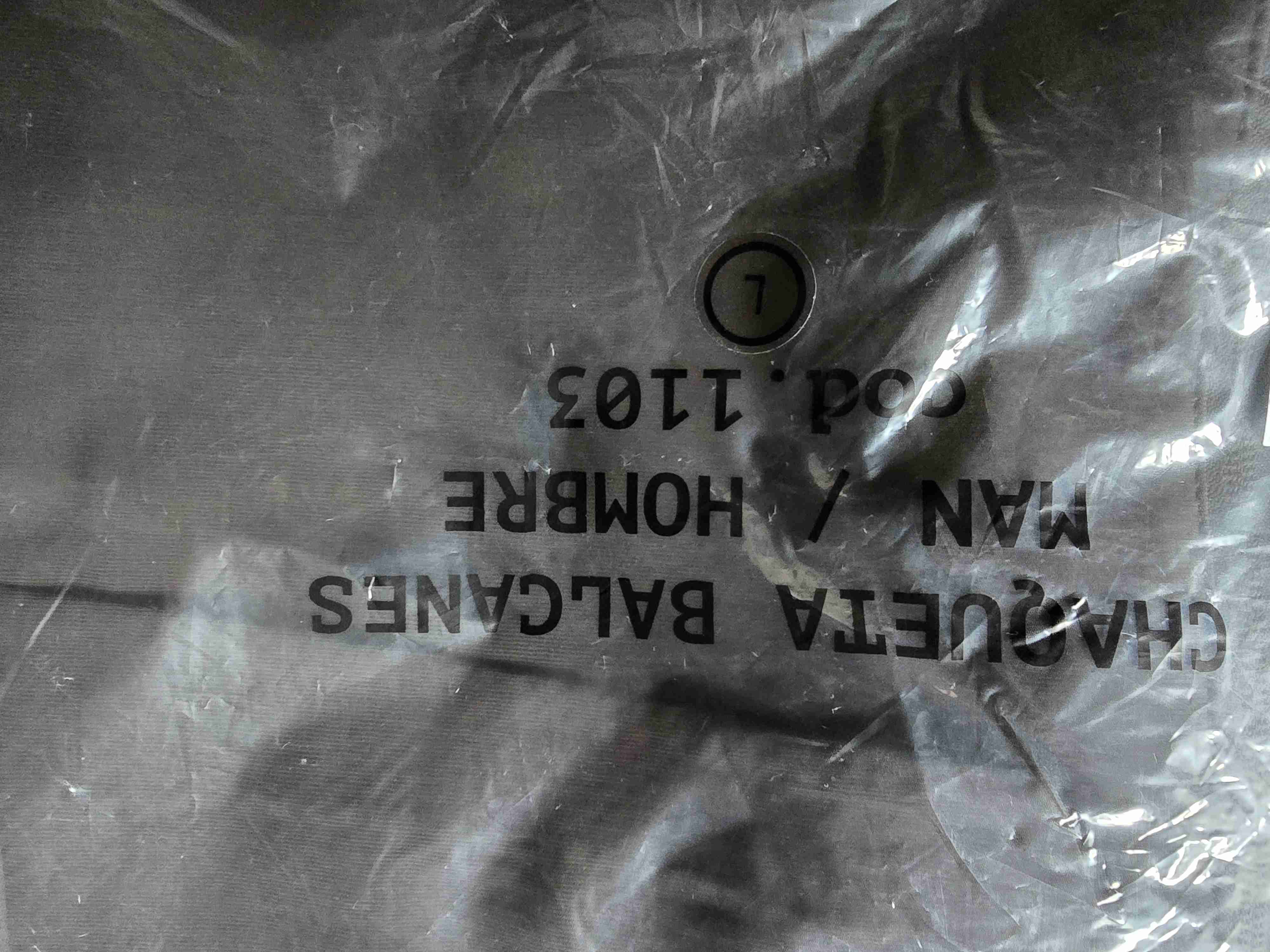 Chaqueta negra Nolk hombre - miniatura 4