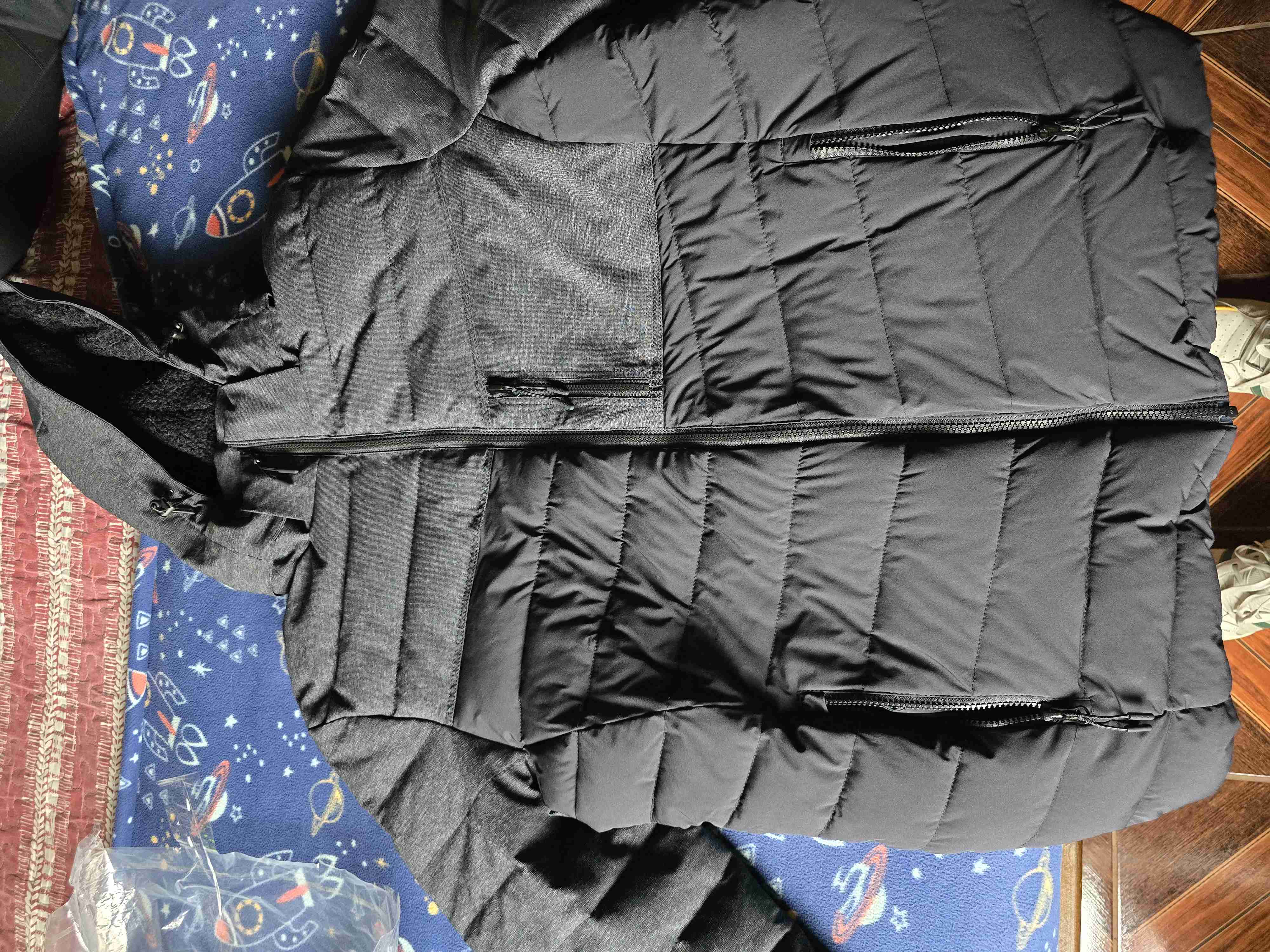 Parka Alpes Hombre Gris - miniatura 2