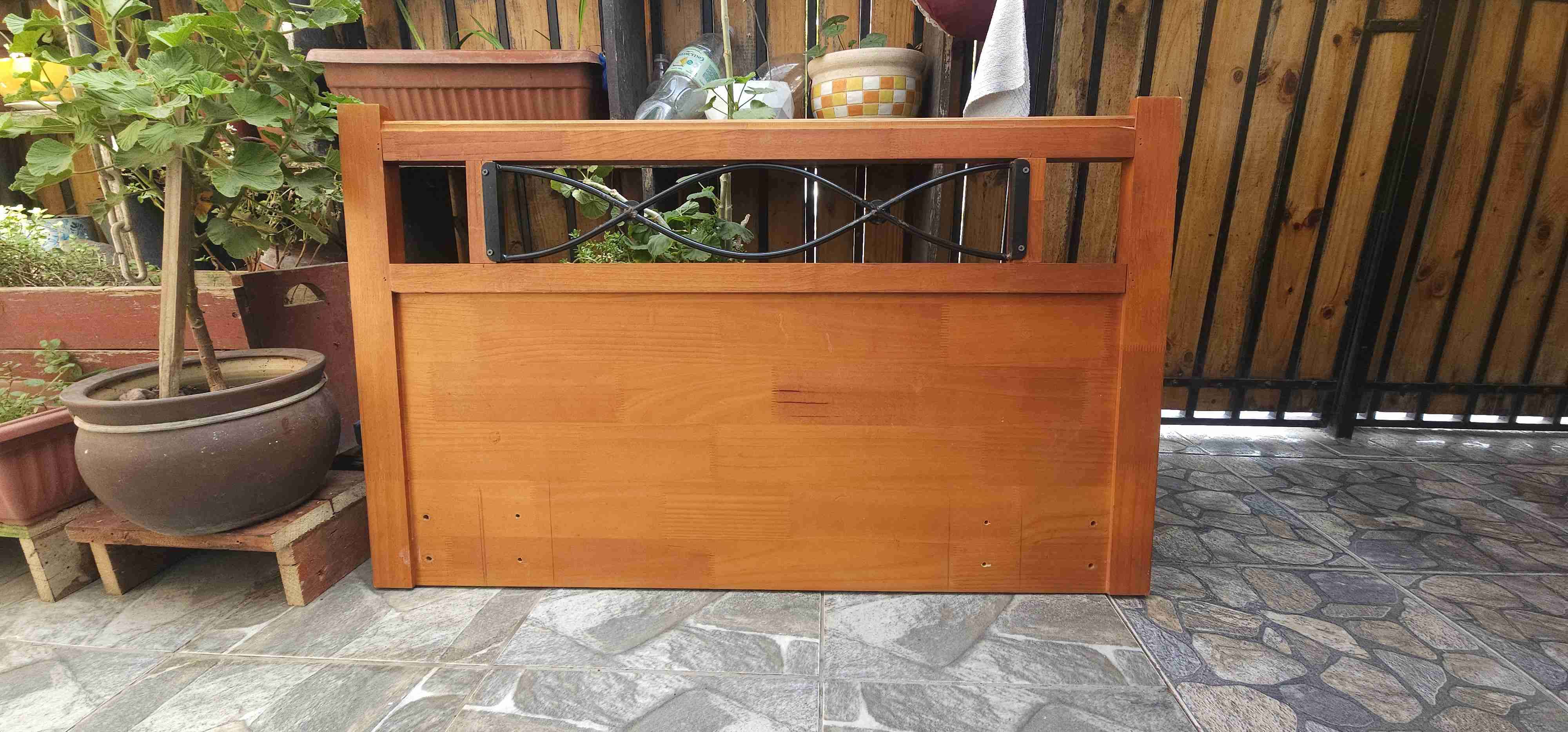 Respaldo de cama plaza y media - miniatura 2