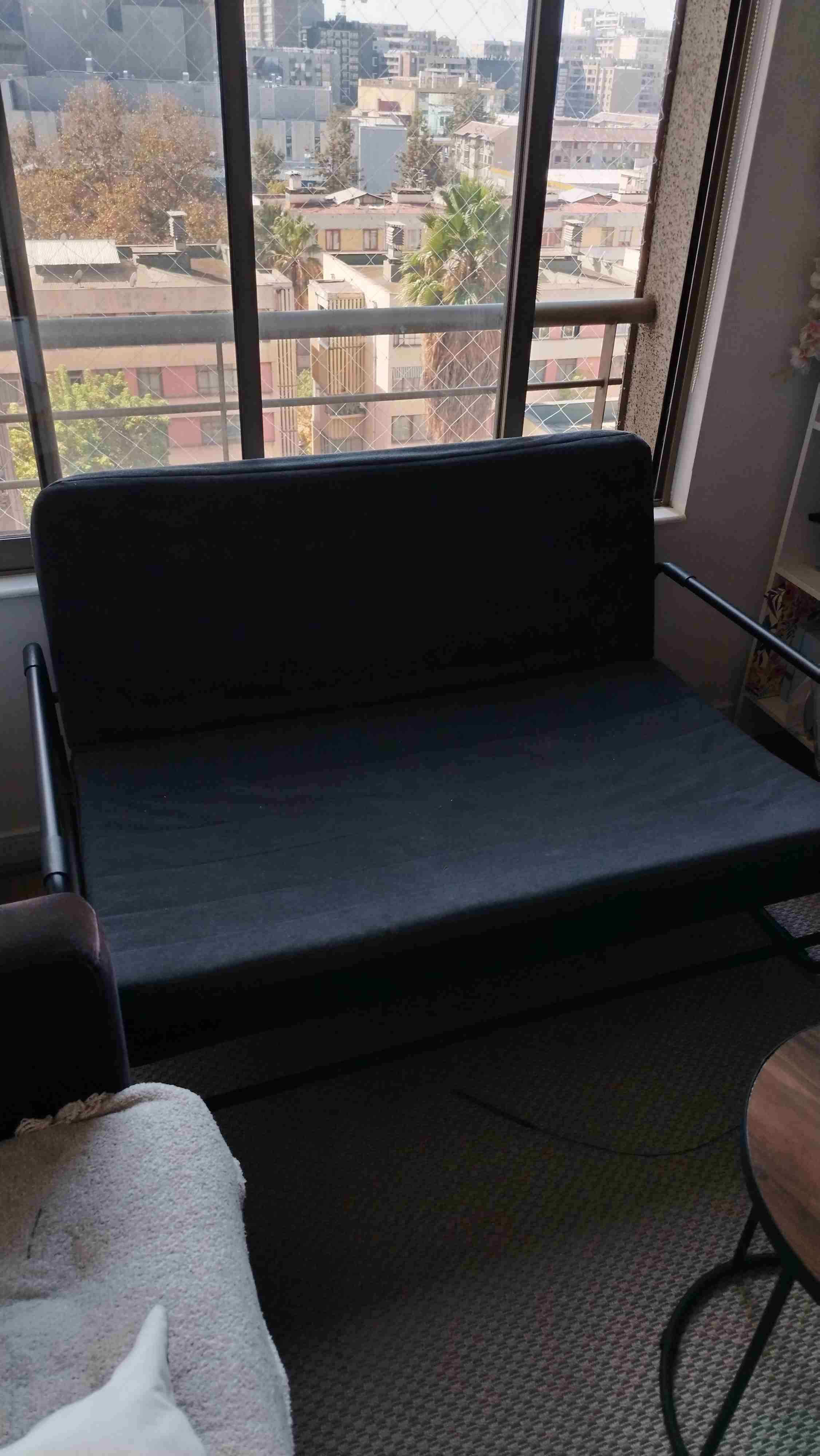 Sofá cama Ikea, gris oscuro - miniatura 2