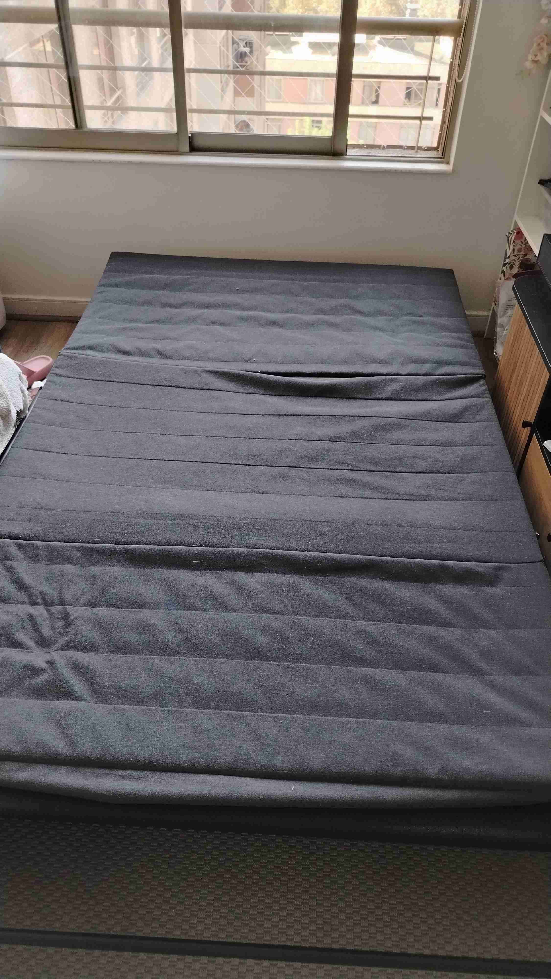 Sofá cama Ikea, gris oscuro - miniatura 3