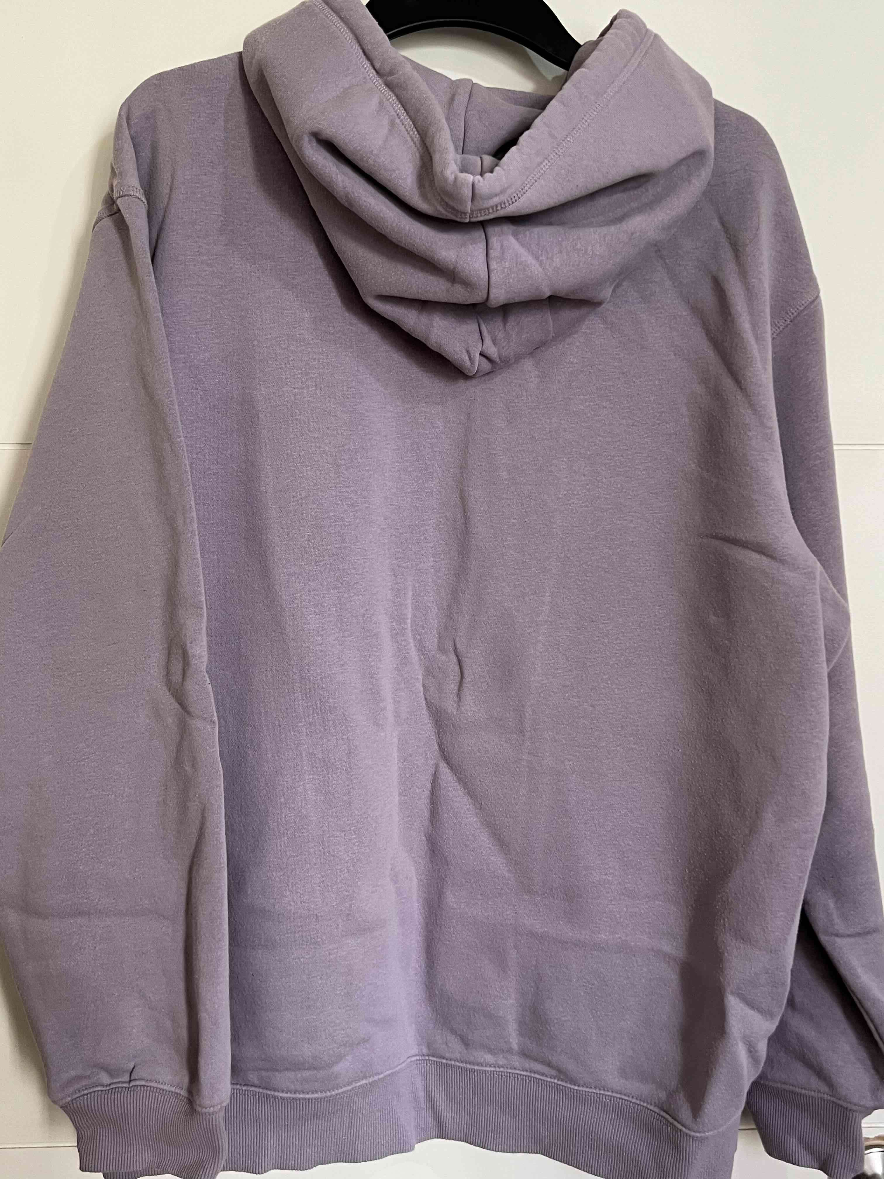 Polerón oversize morado con capucha - miniatura 3