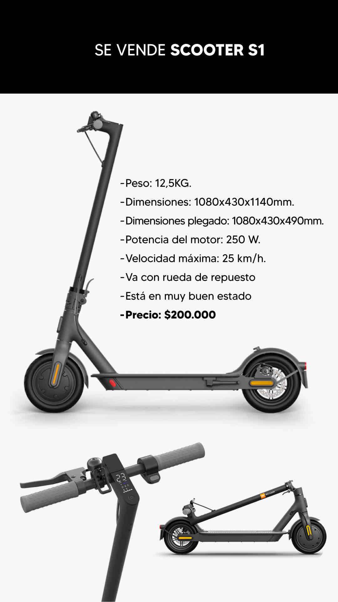 Scooter eléctrico moderno - miniatura 3