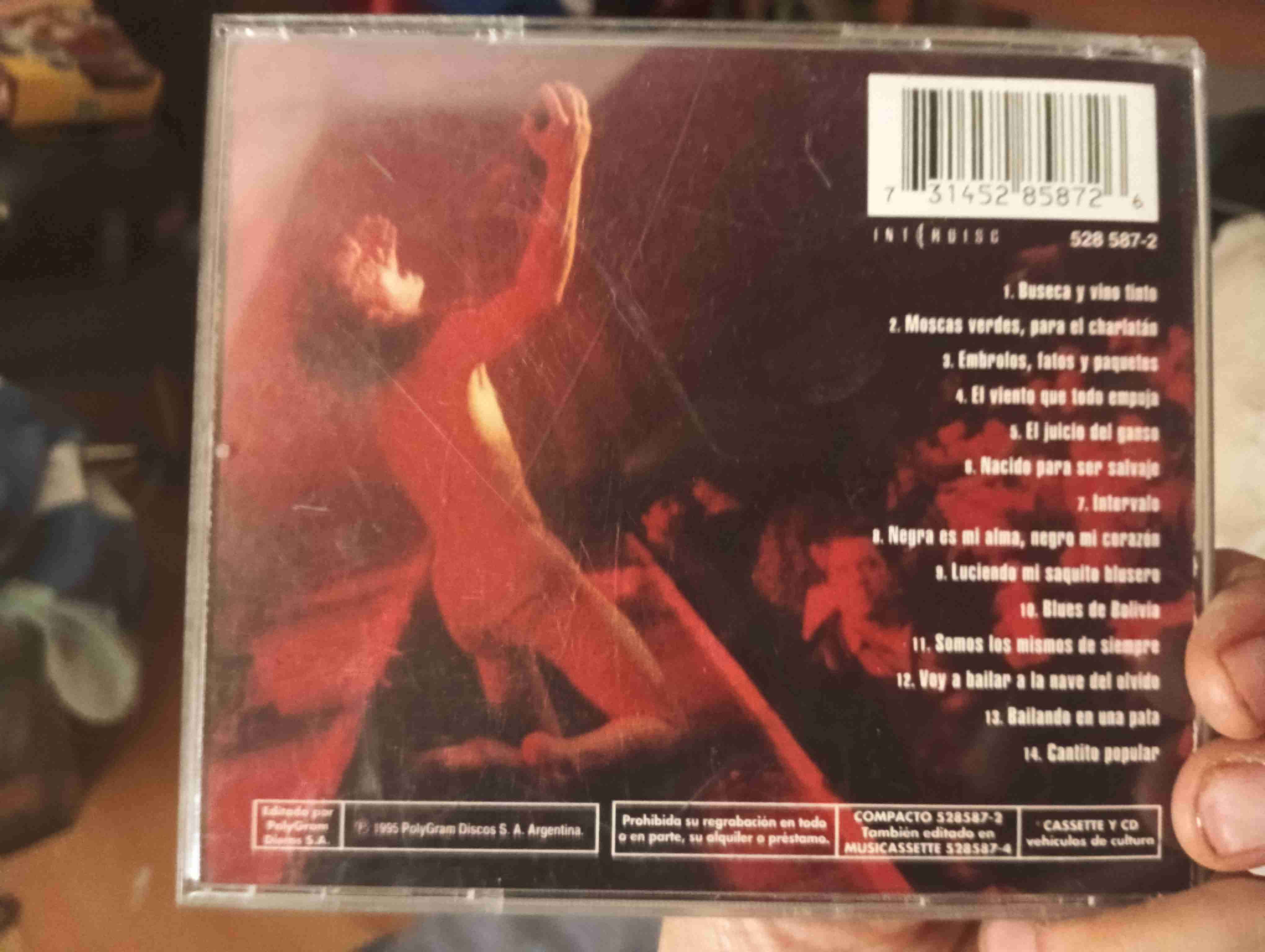 CD La Renga Bailando En Una Pata - miniatura 2