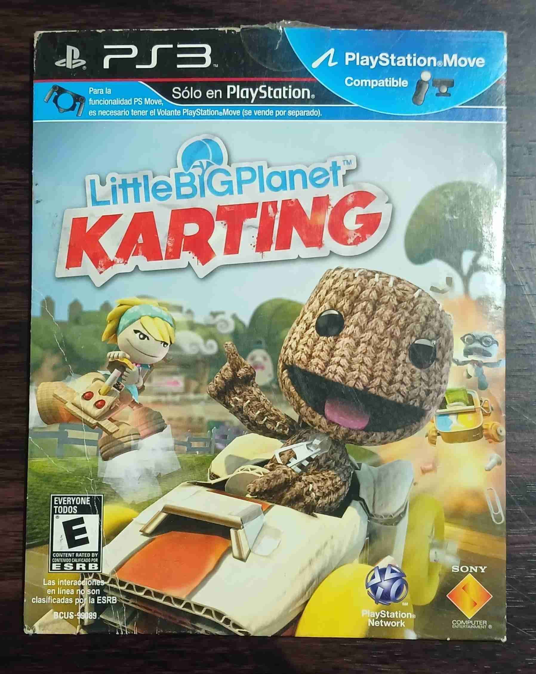 Juego PS3 LittleBigPlanet Karting - miniatura 1