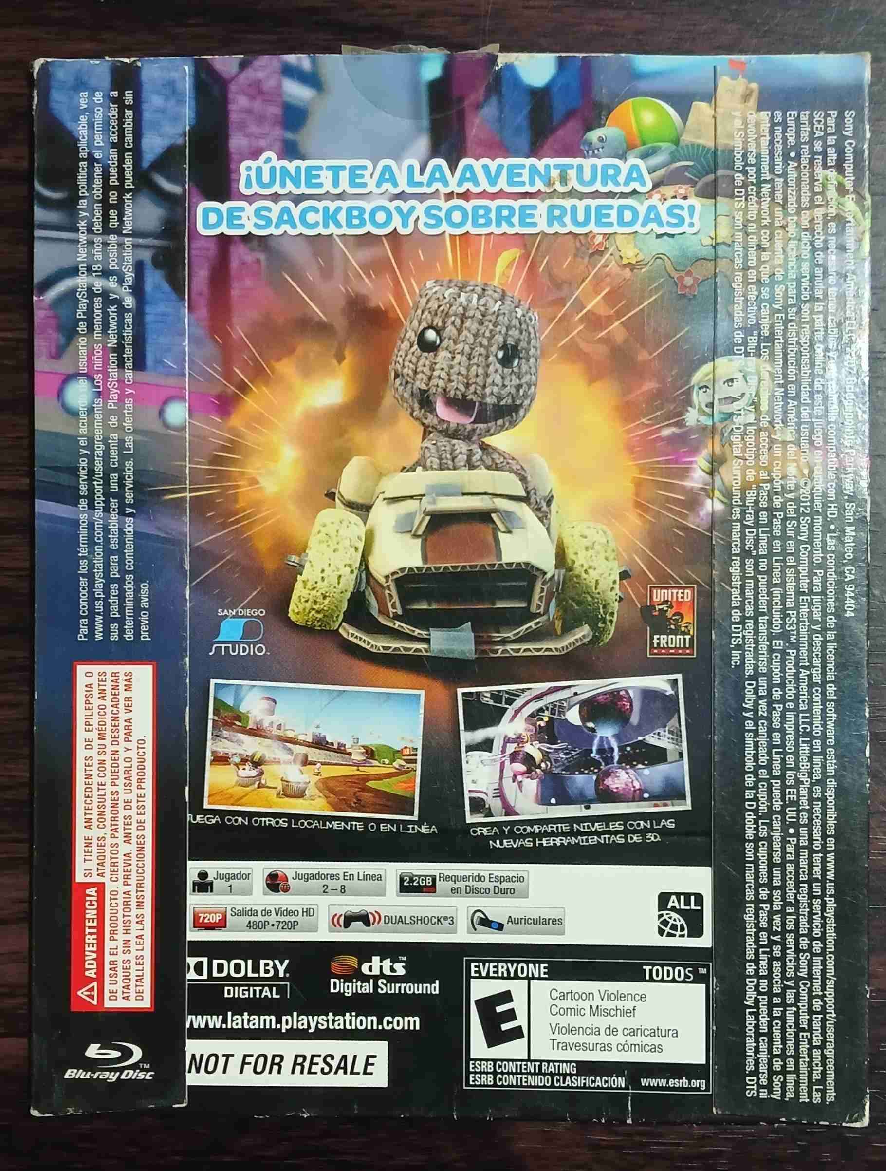 Juego PS3 LittleBigPlanet Karting - miniatura 4