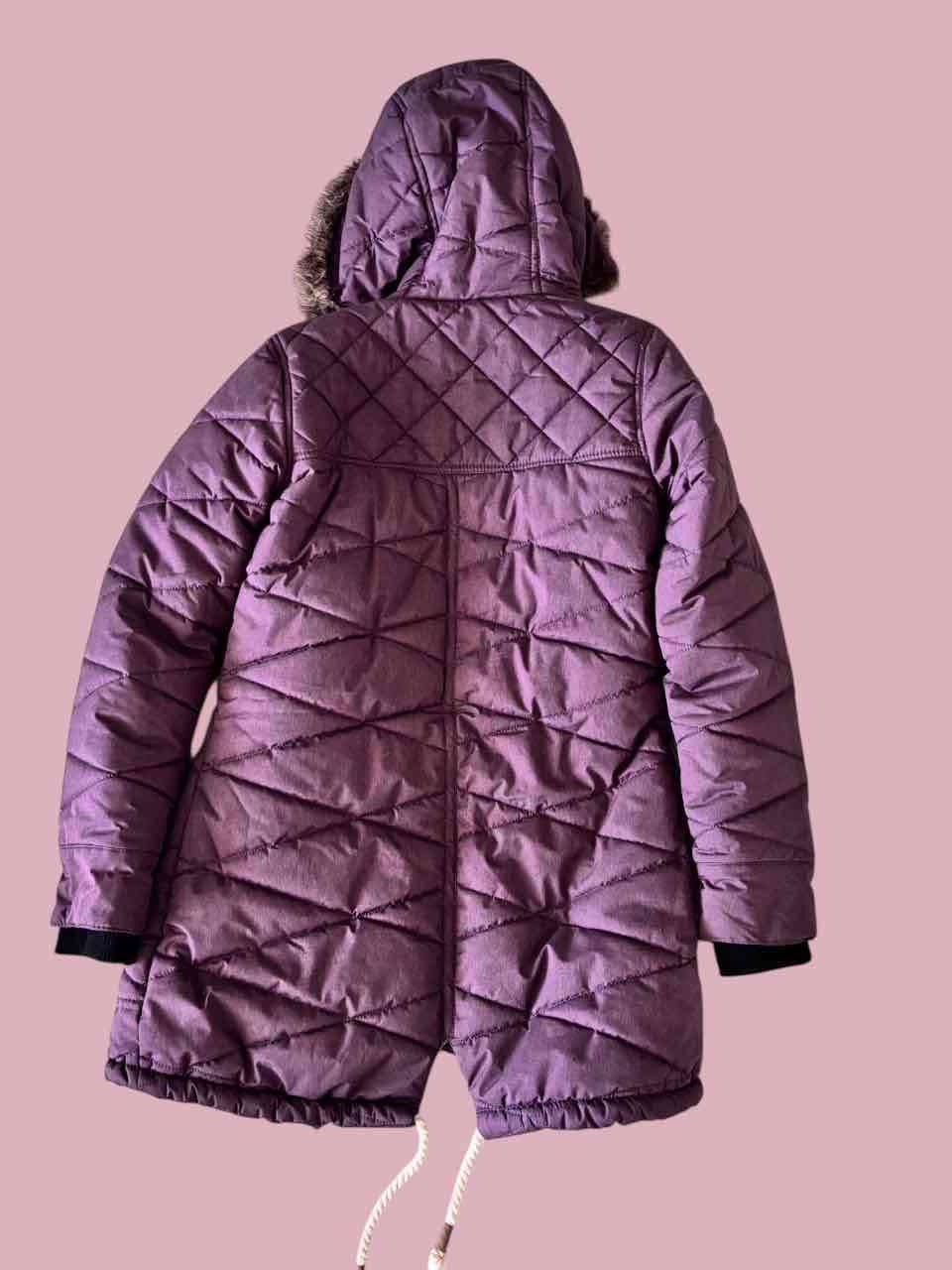 Parka morada con capucha Talla S - miniatura 2