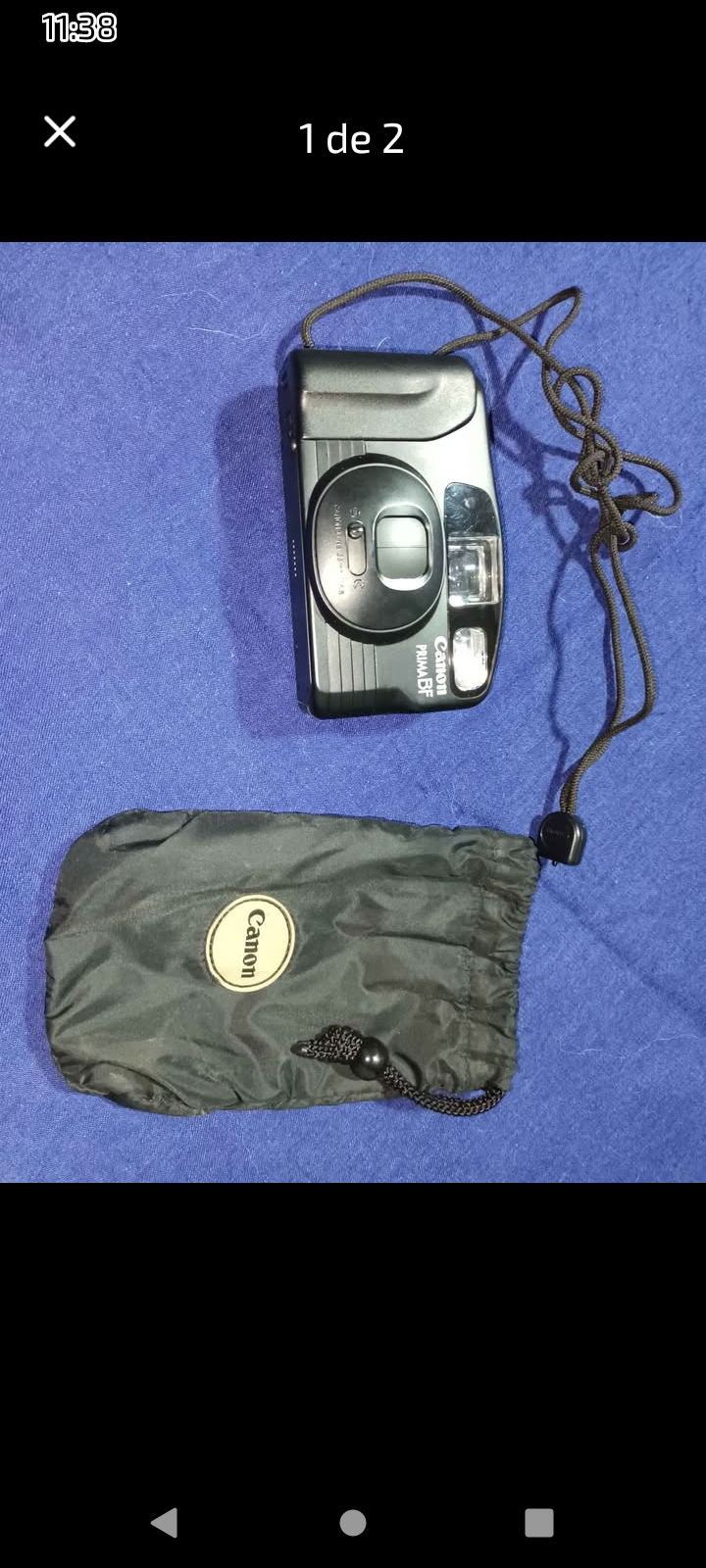 Cámara Canon Prima BF negra - miniatura 1