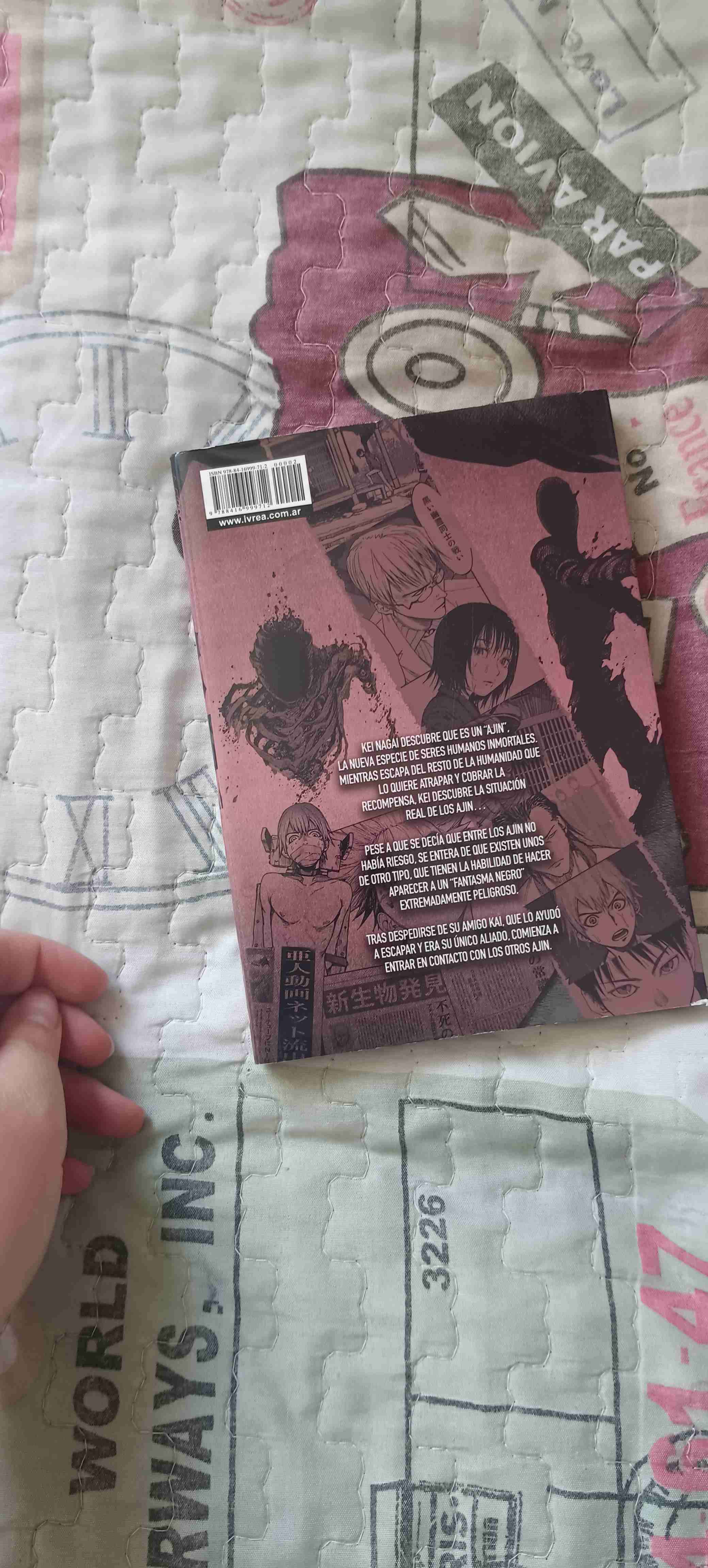 Manga Ajin Semi Humano Tomo 2 - miniatura 2