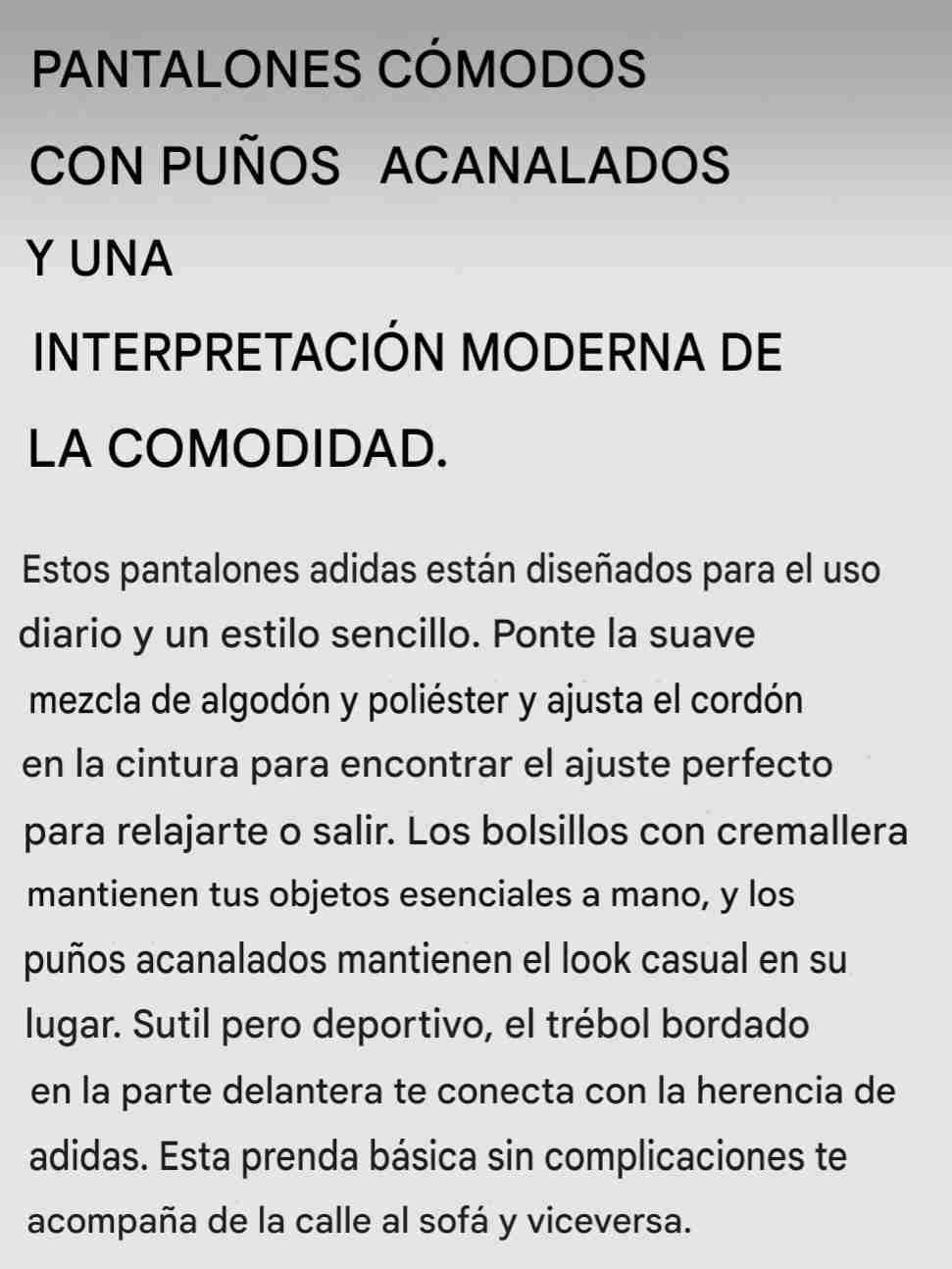 Pantalón Adidas Trefoil Essentials café original - miniatura 4