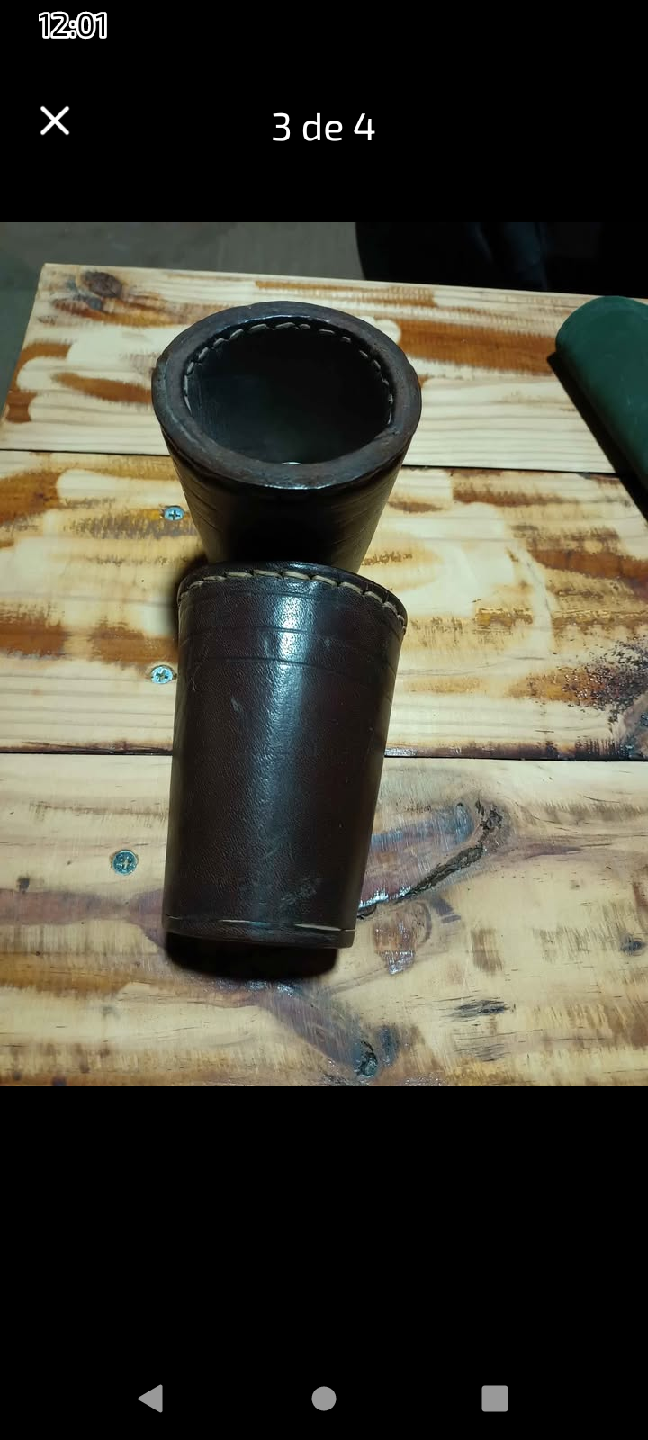 Juego de dados y cubiletes Vintage - miniatura 3