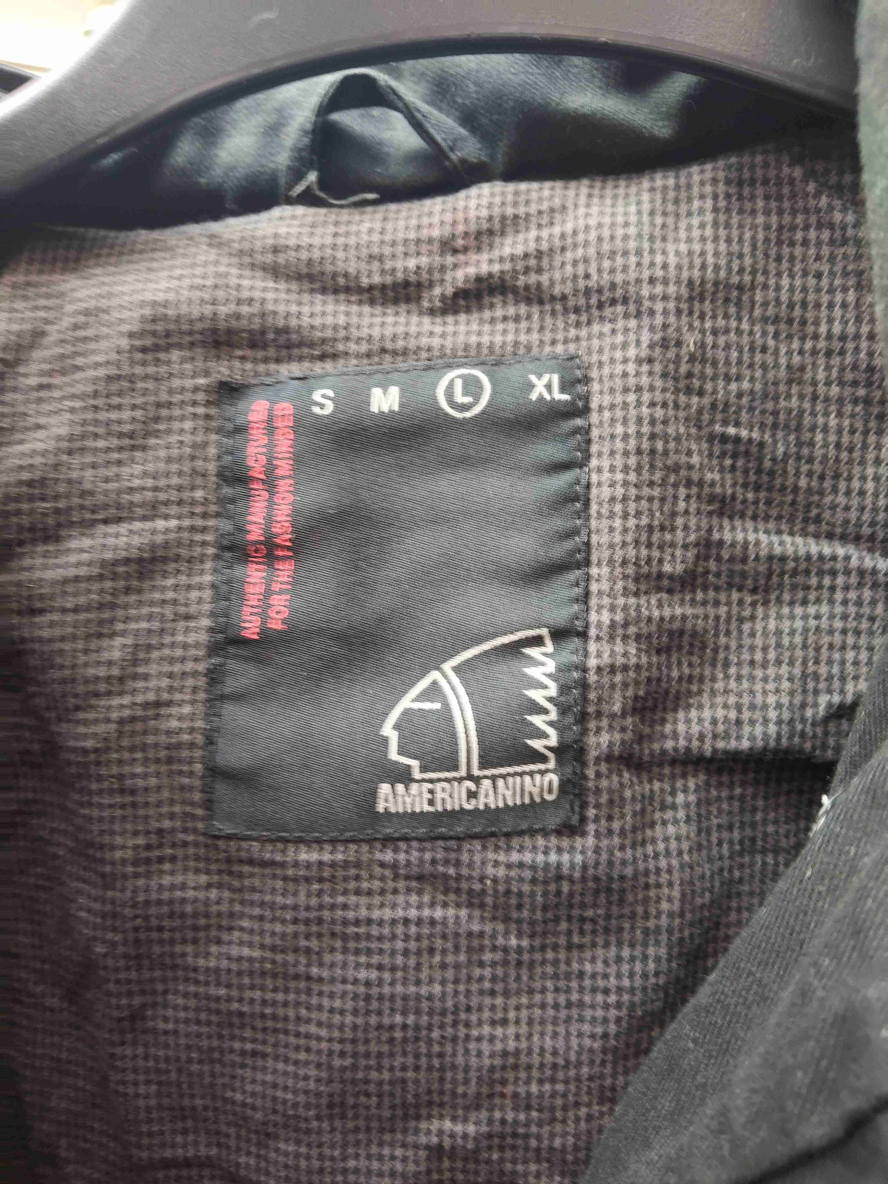 Chaqueta negra americana XL - miniatura 3