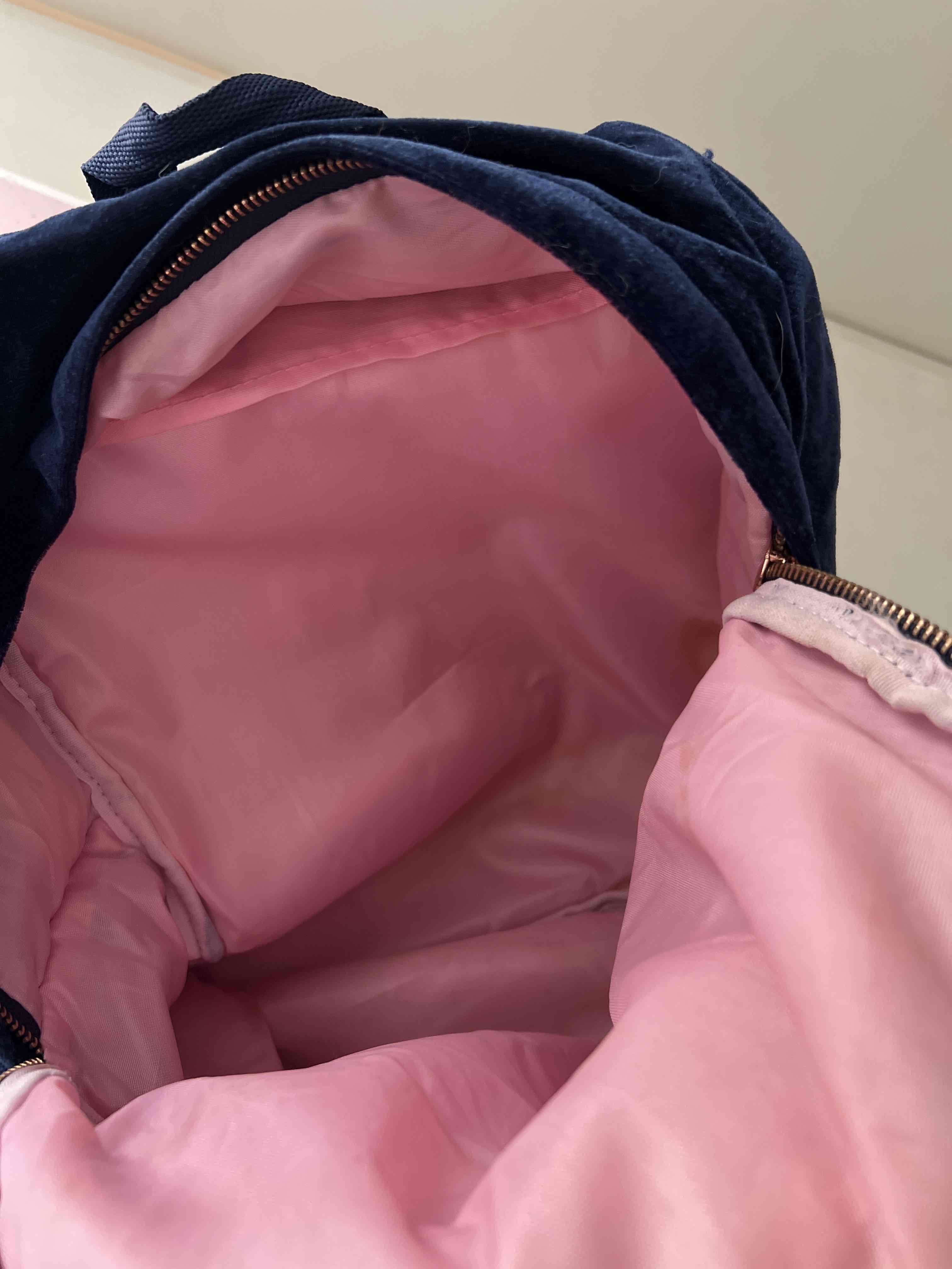 Mochila azul con diseño "Dream" - miniatura 3