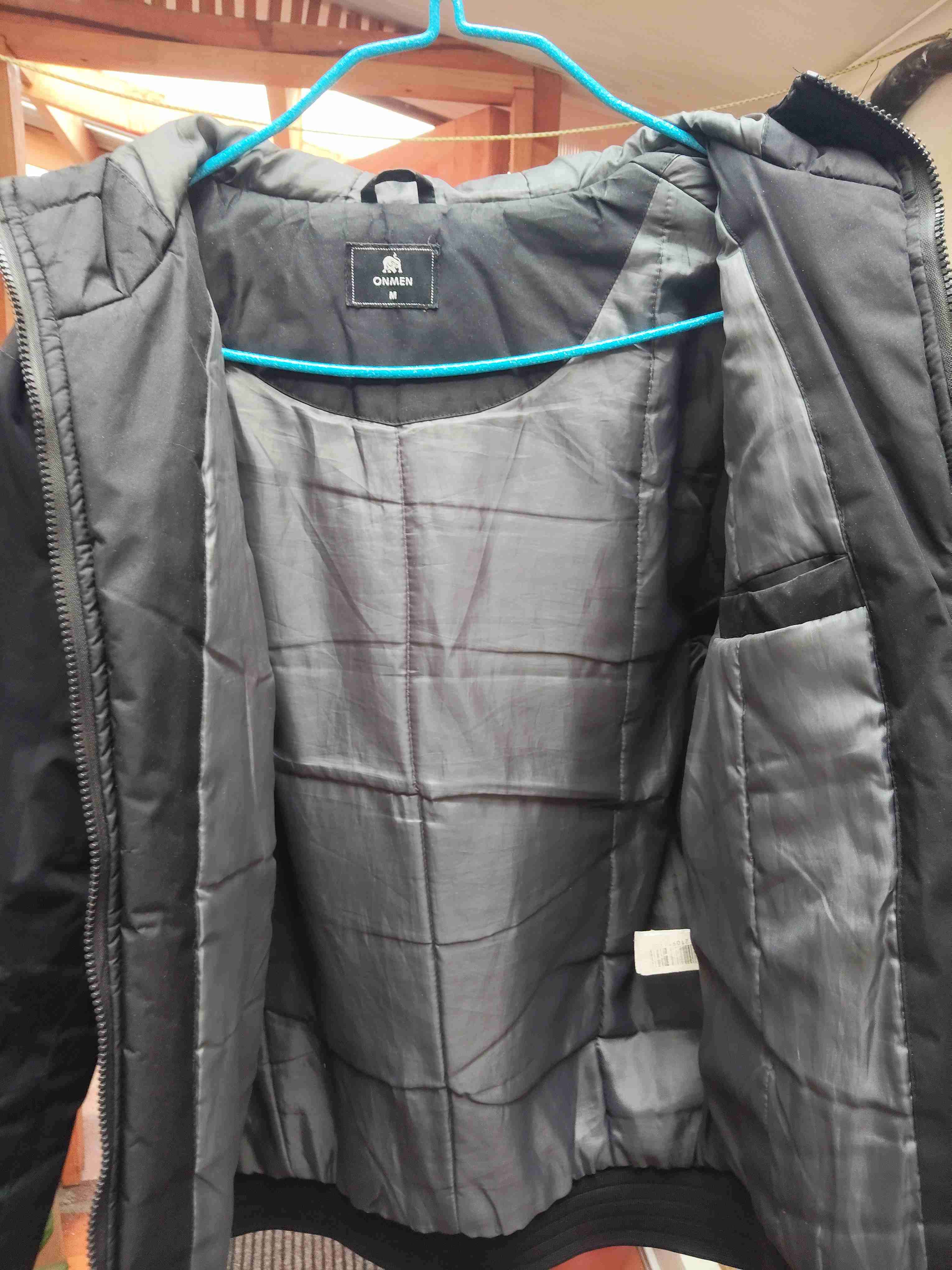 Chaqueta negra Ommen talla M - miniatura 4