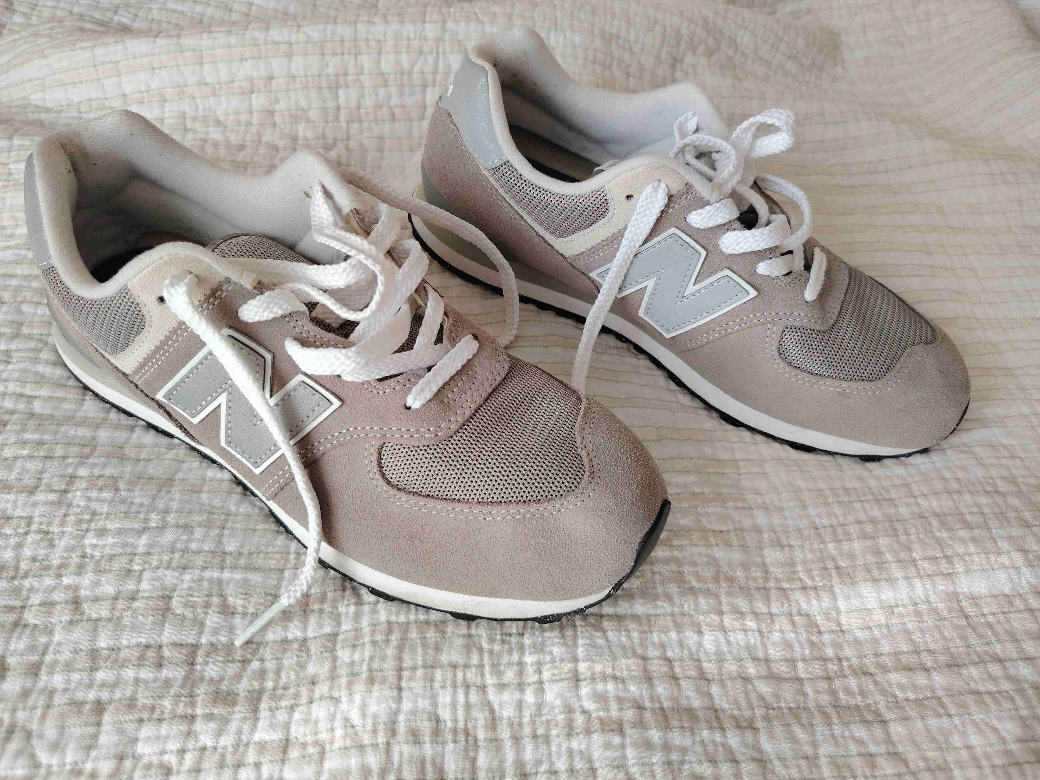 Zapatillas deportivas beige - miniatura 2