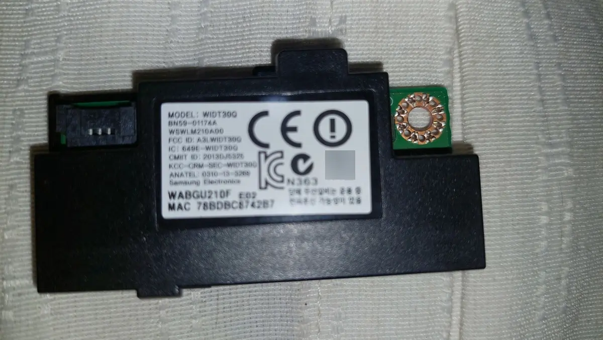 Modulo Wifi Para Smartv Samsung Un40h5103ag - miniatura 1