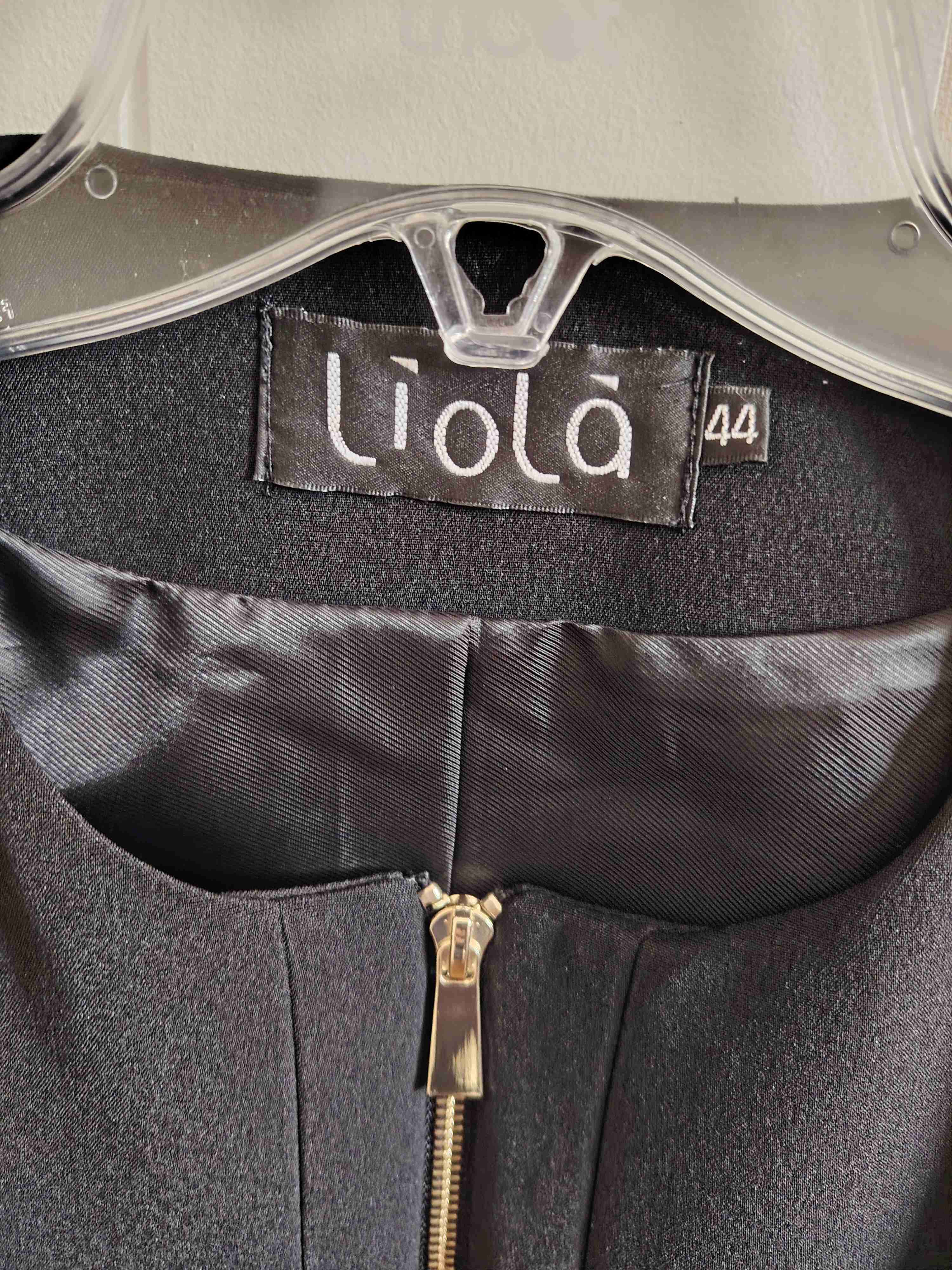 Chaqueta negra con encaje Liola - miniatura 4