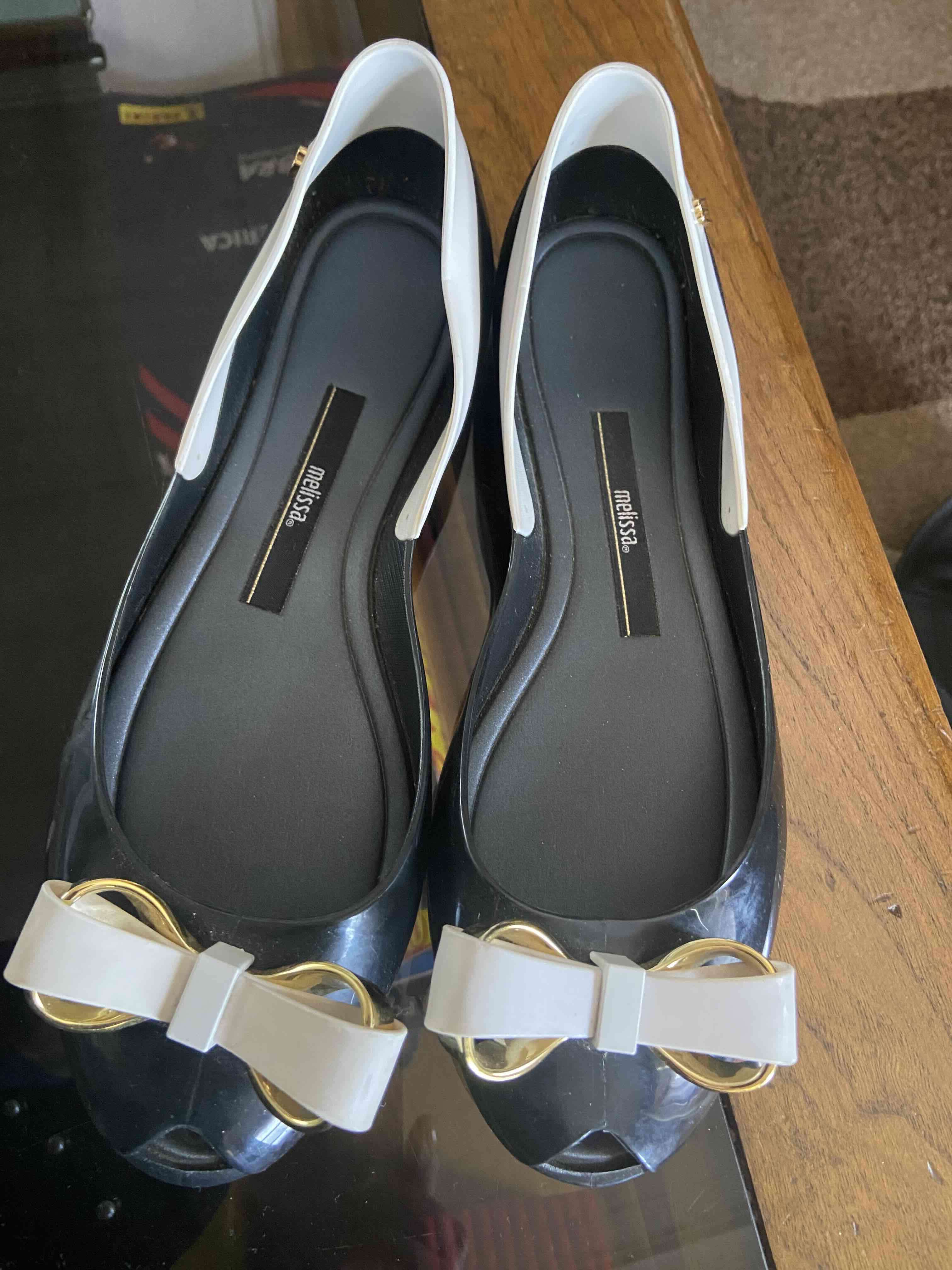 Zapatos Melissa negros con lazo - miniatura 2