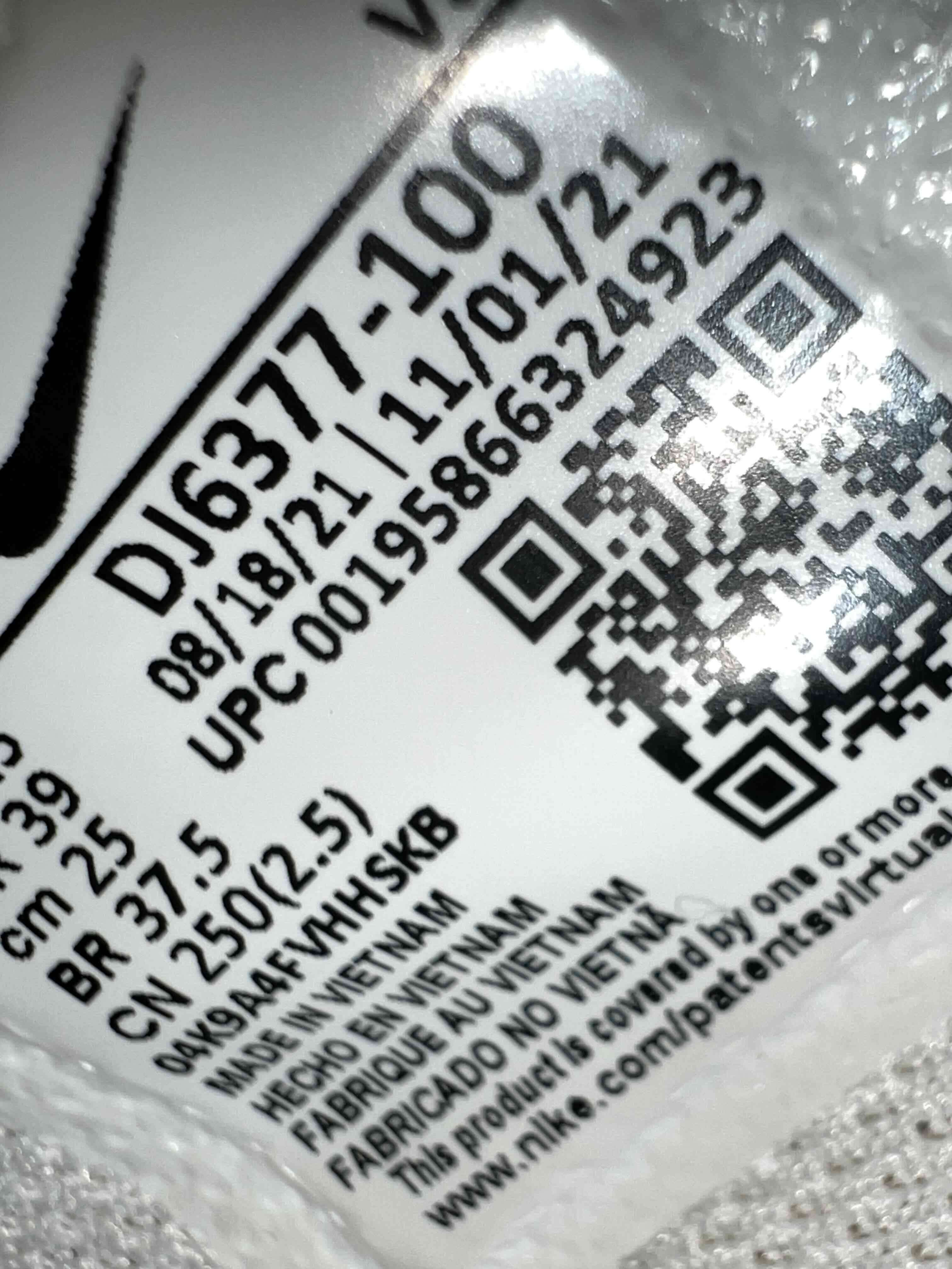 Zapatillas Nike Air force blancas - miniatura 5