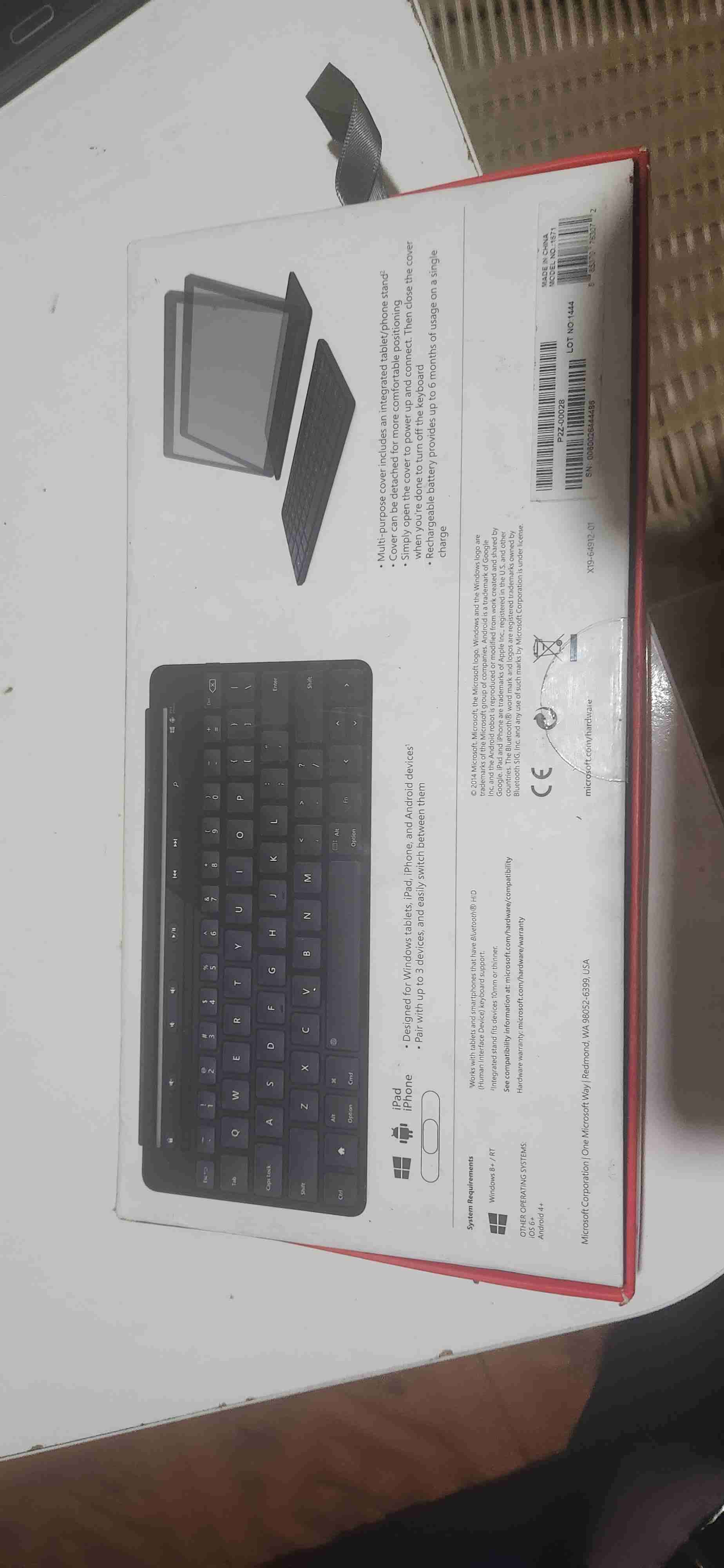 Teclado Universal Mobile Microsoft - miniatura 2