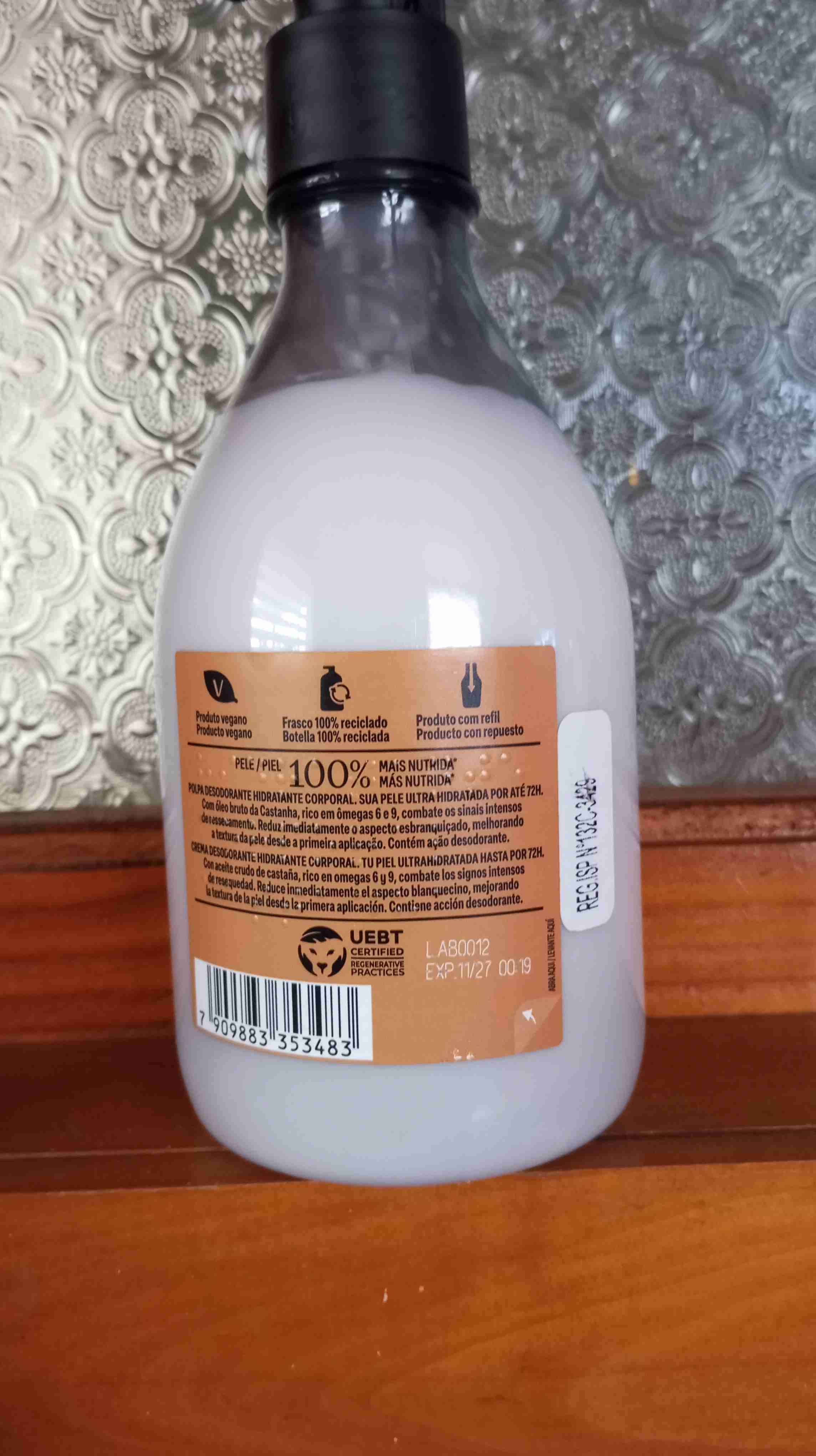 Crema corporal Natura Castanha - miniatura 2