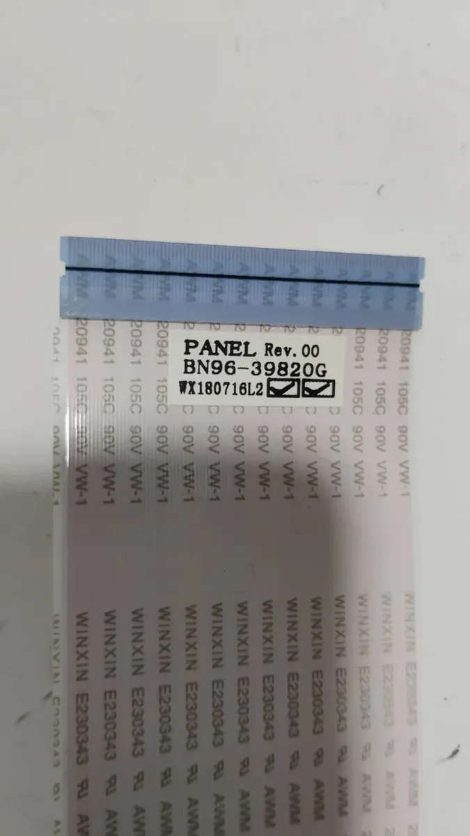 Cintas Flex Lvds Para Tv Samsung Un43nu7100g - miniatura 2