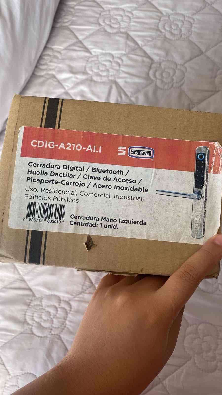 Cerradura digital Bluetooth nueva