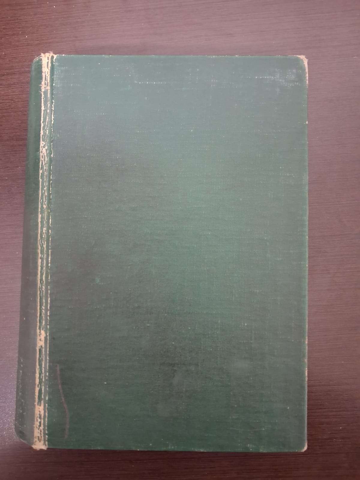 Libro antiguo encuadernación verde - miniatura 1