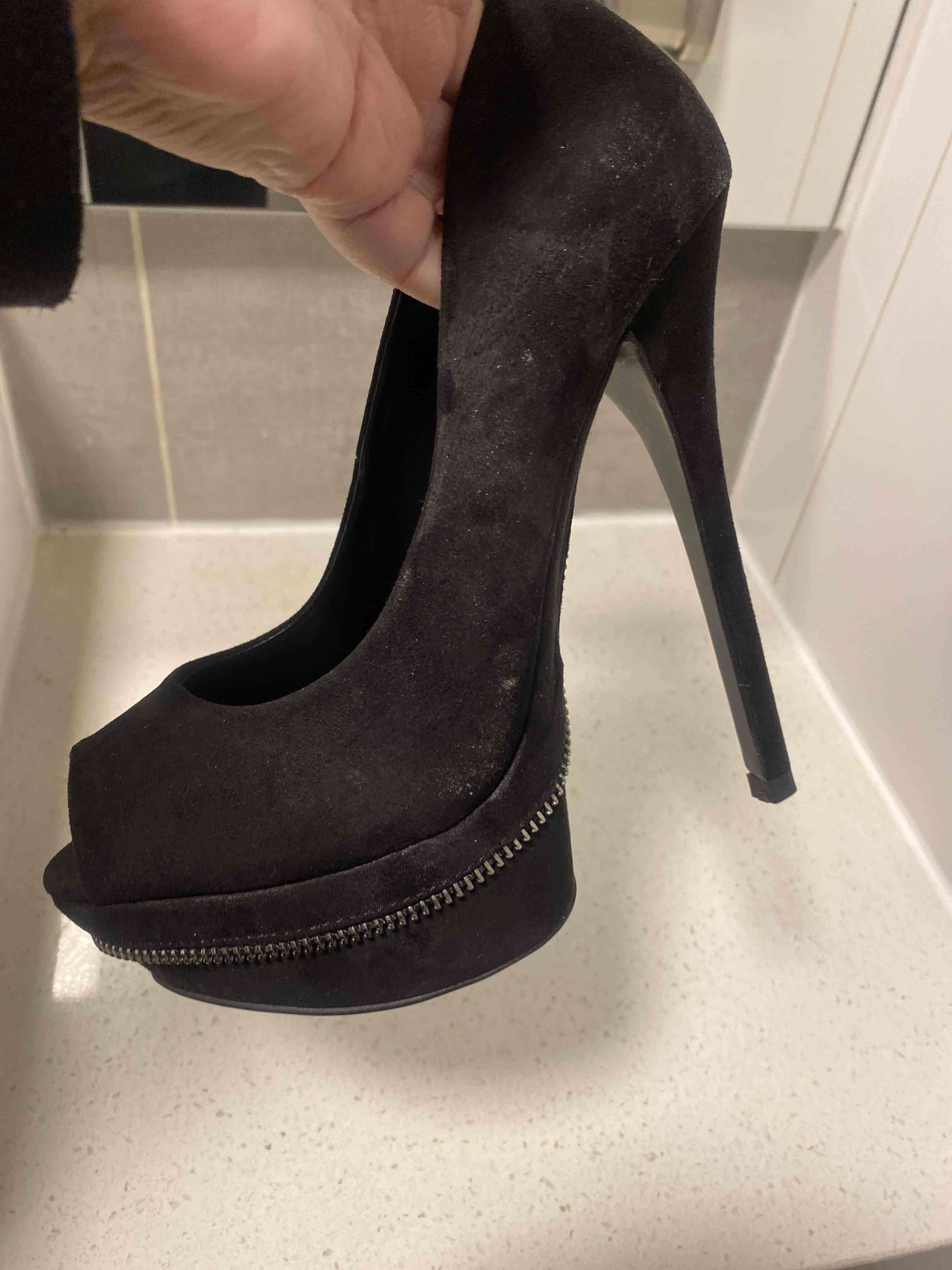 Zapatos tacón alto negros - miniatura 3