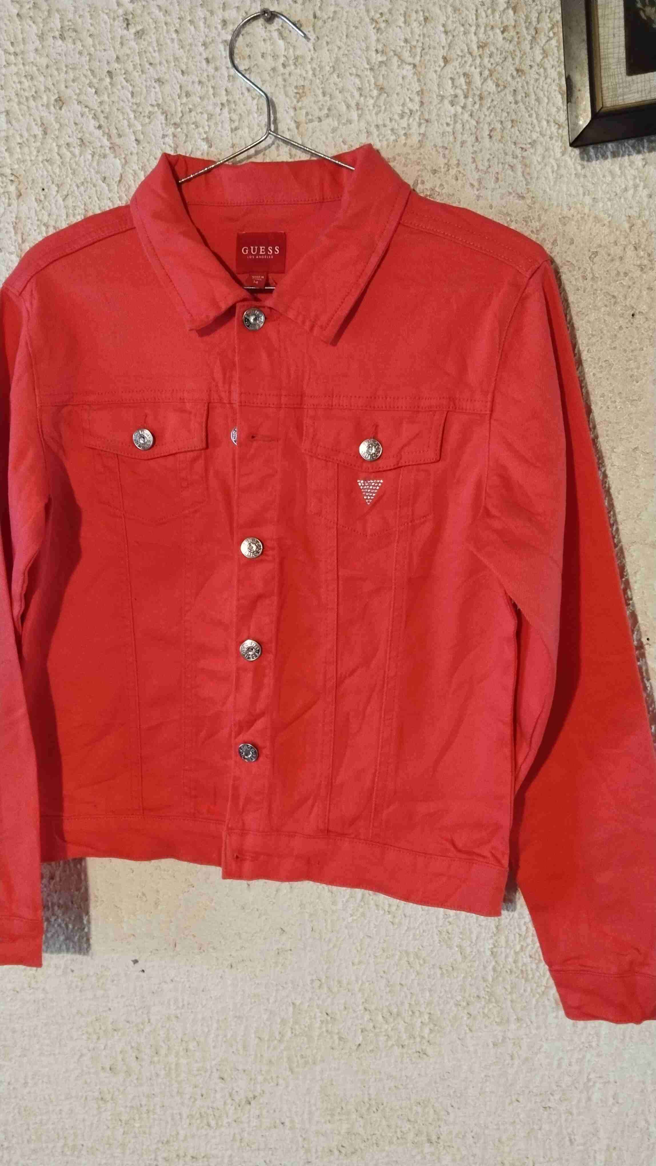 Chaqueta roja Guess mujer