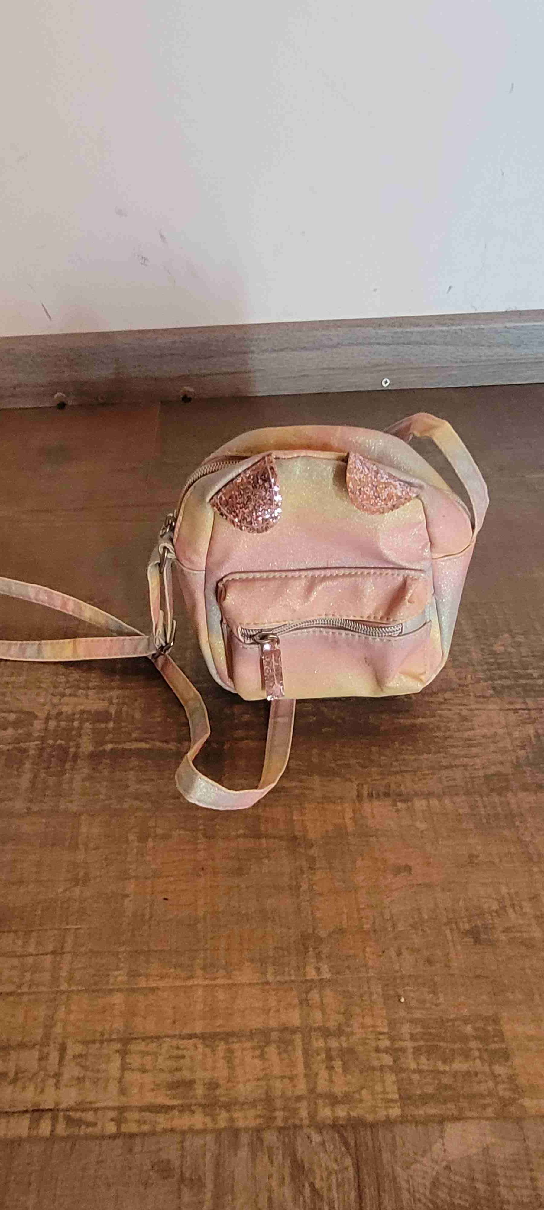 Mini mochila infantil brillante