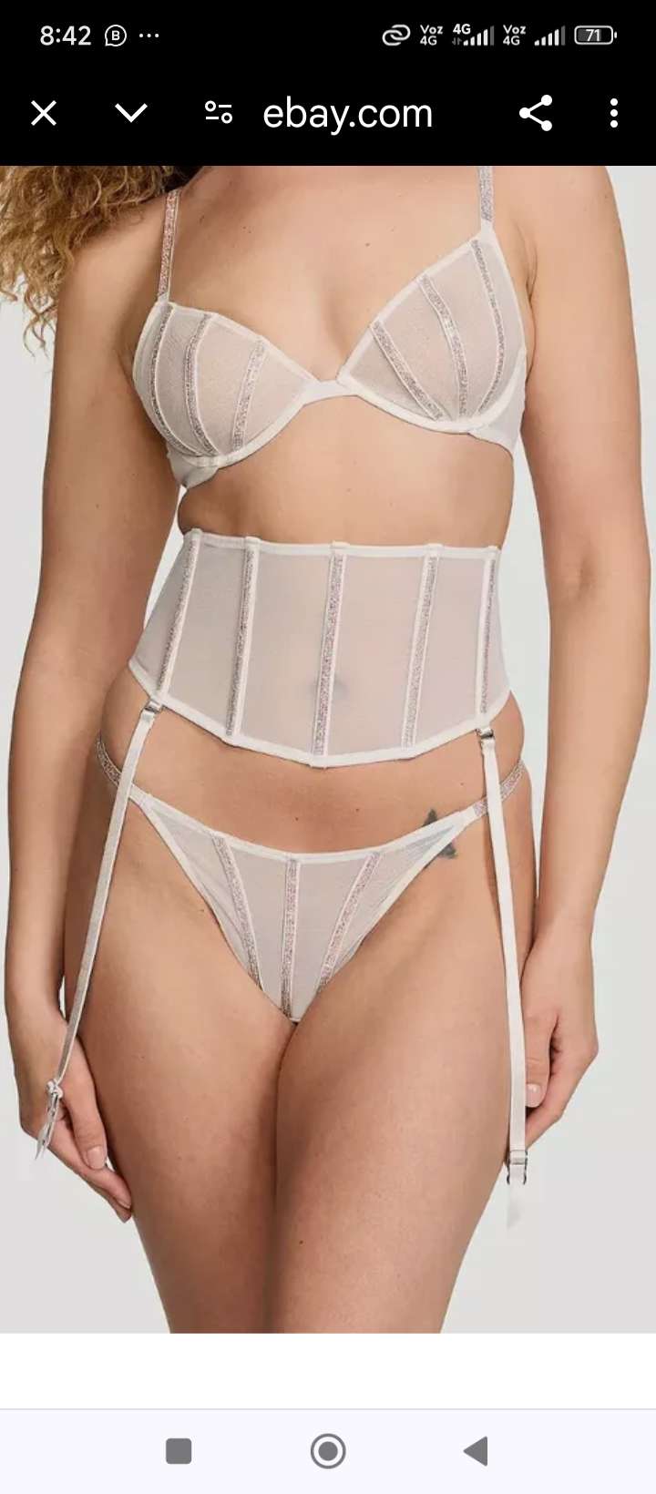 portaliga V Secret blanco y brightstones Victor