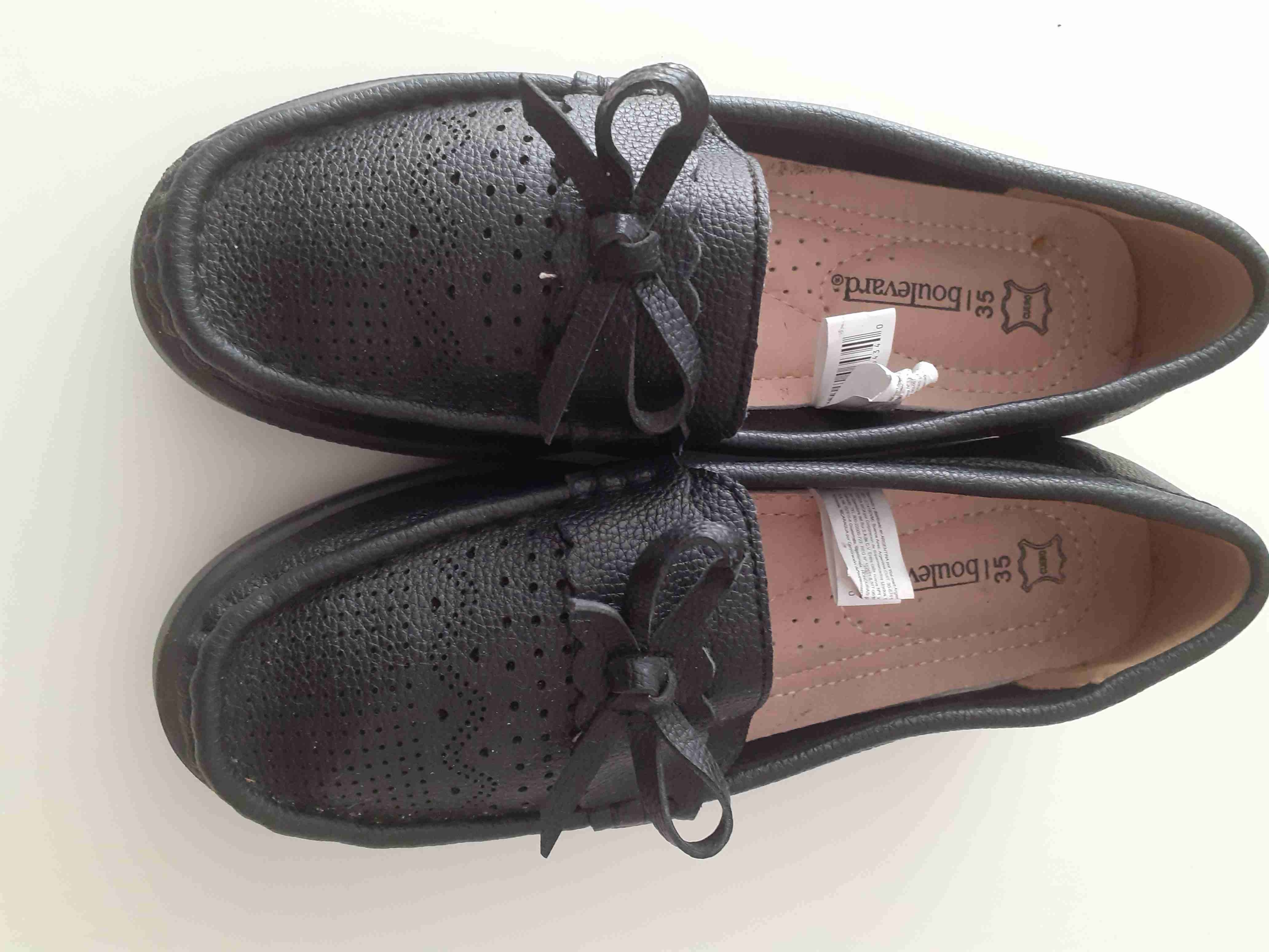 Zapatos de cuero negros - miniatura 2