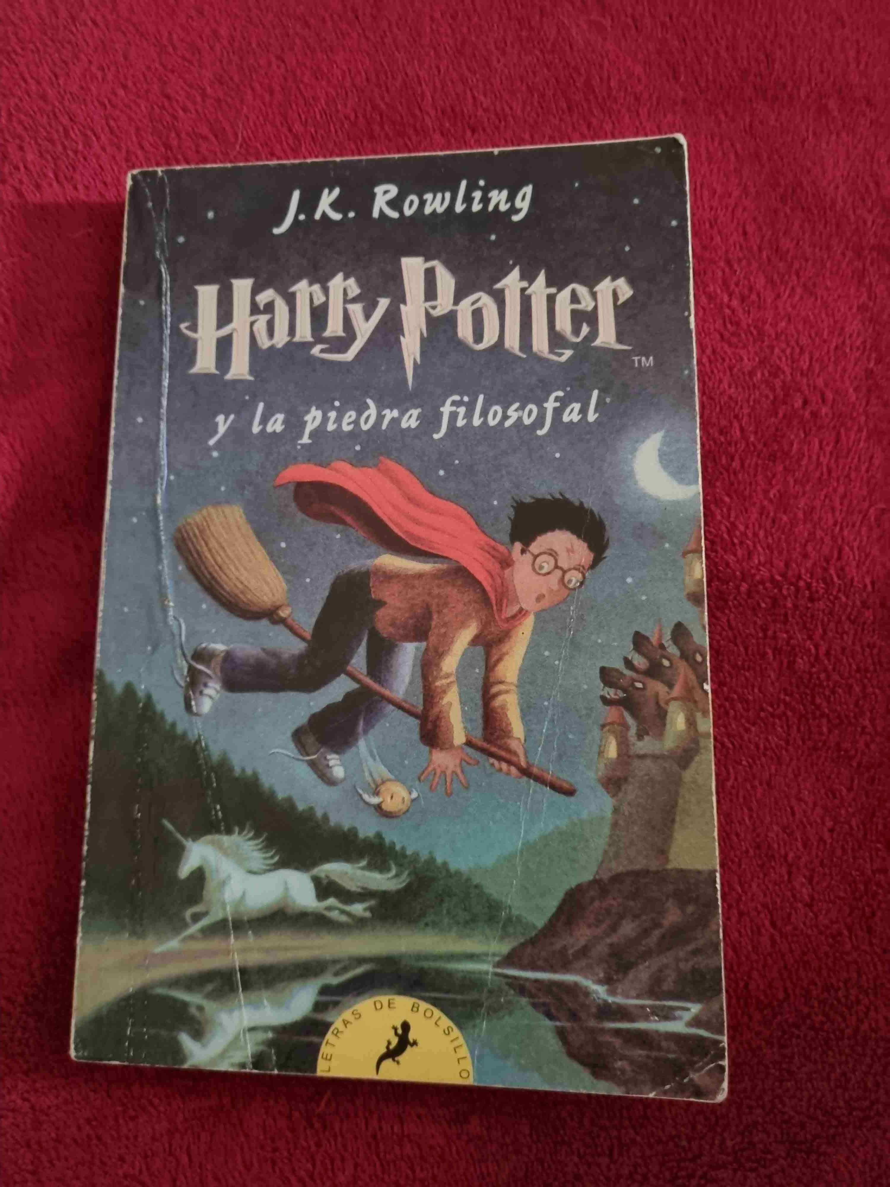 Libro Harry Potter y la piedra filosofal