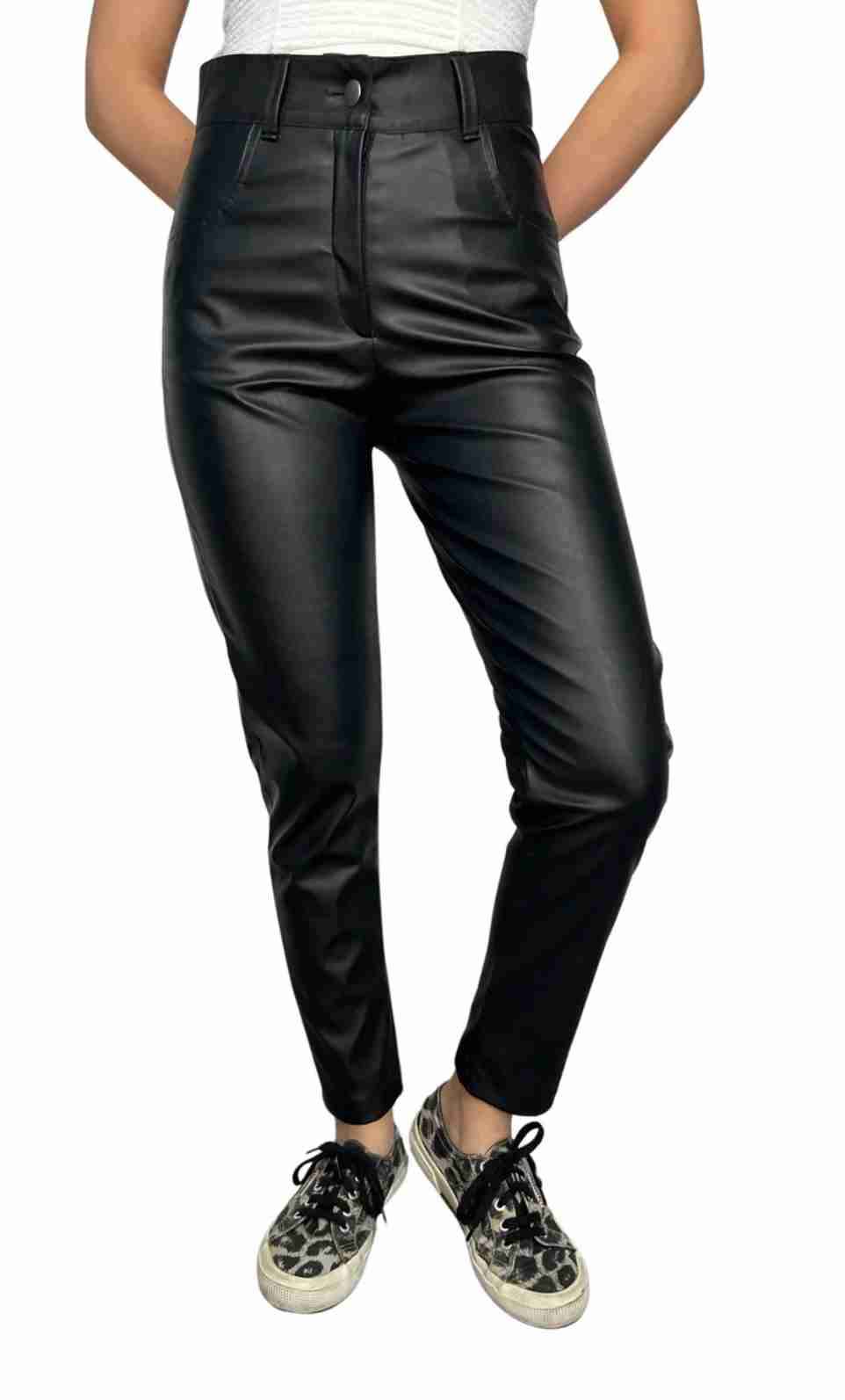 Pantalon de ecocuero - miniatura 2