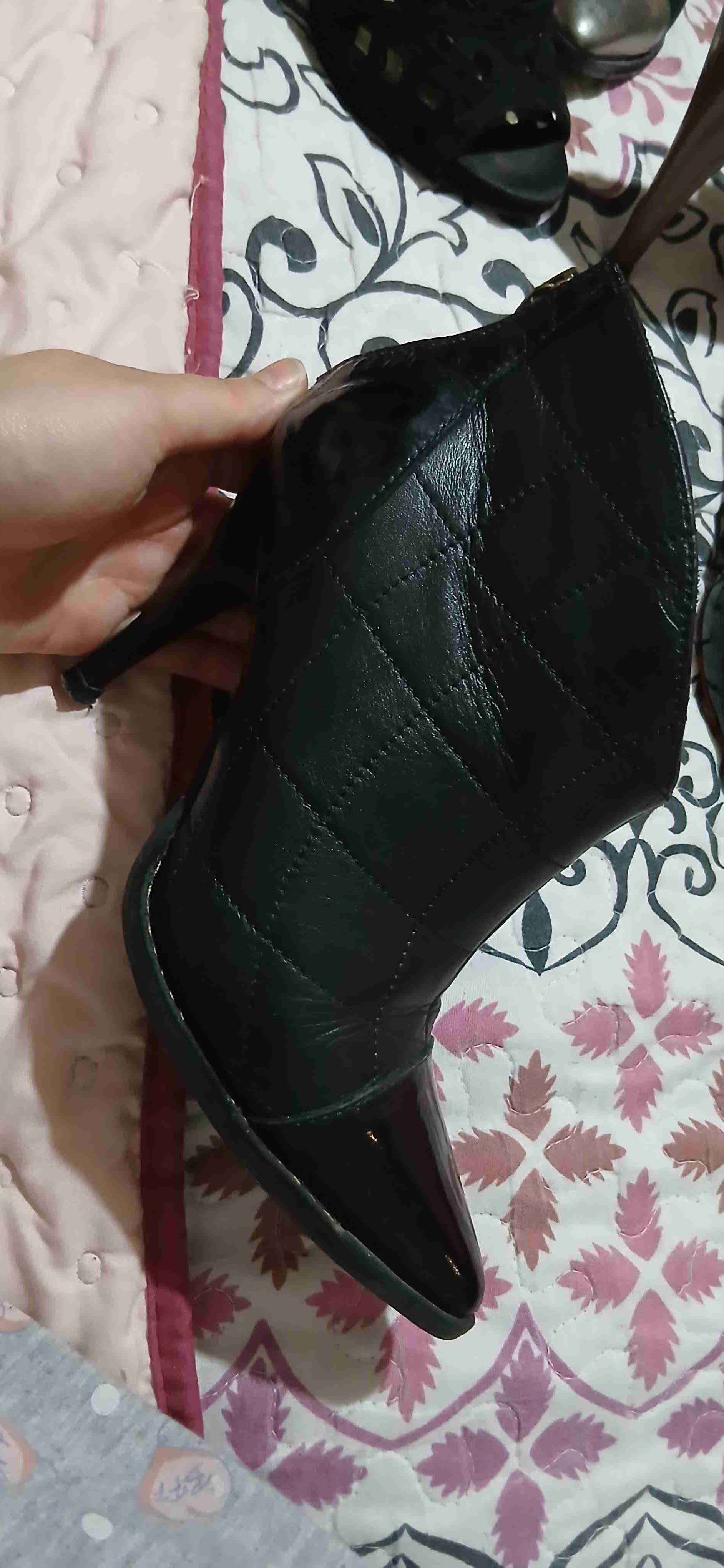 Botines negros de cuero - miniatura 2