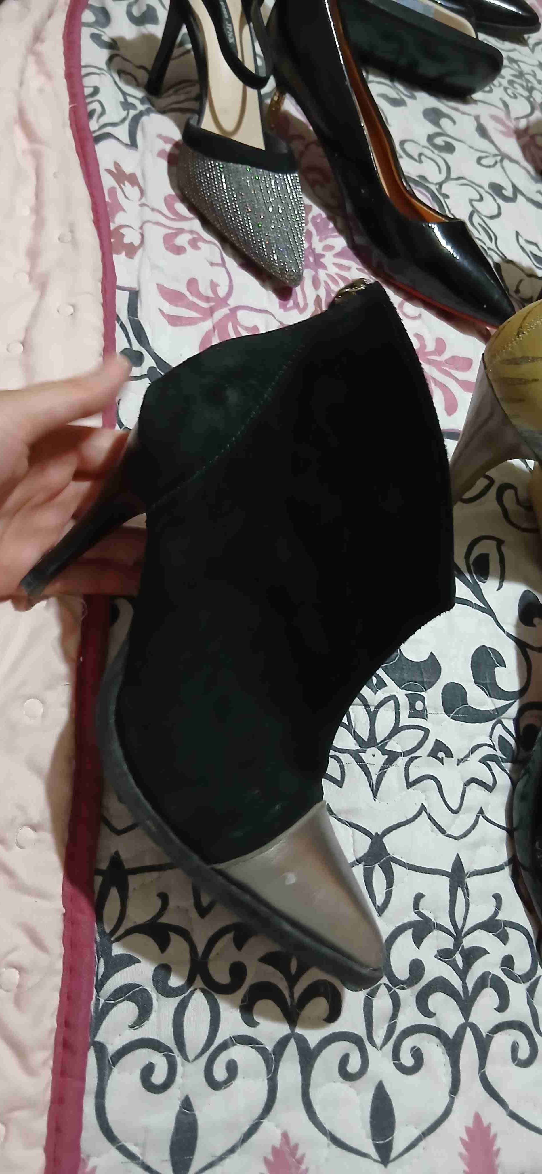 Botines negros y plateados - miniatura 3