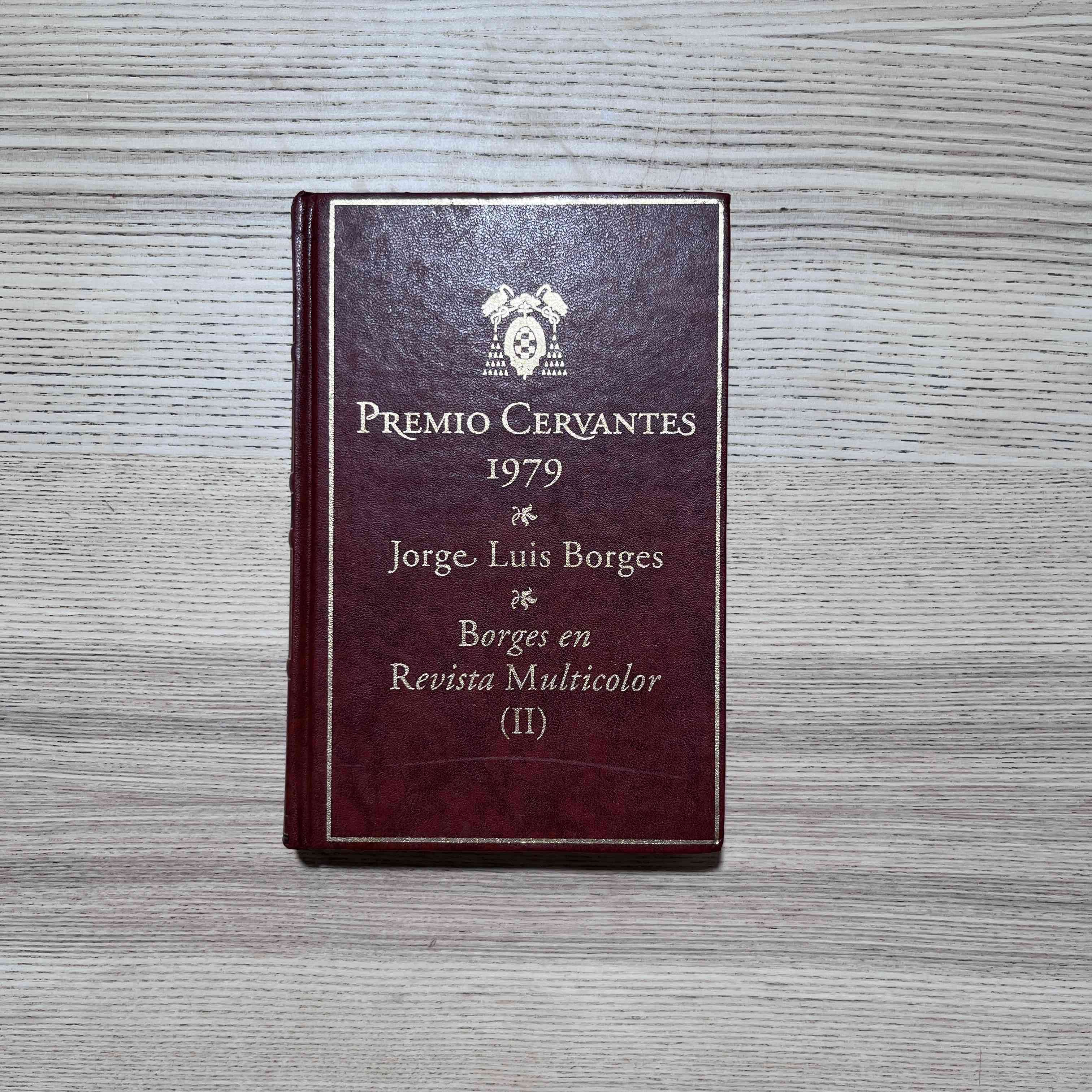 Libro Borges Premio Cervantes 1979 - miniatura 1