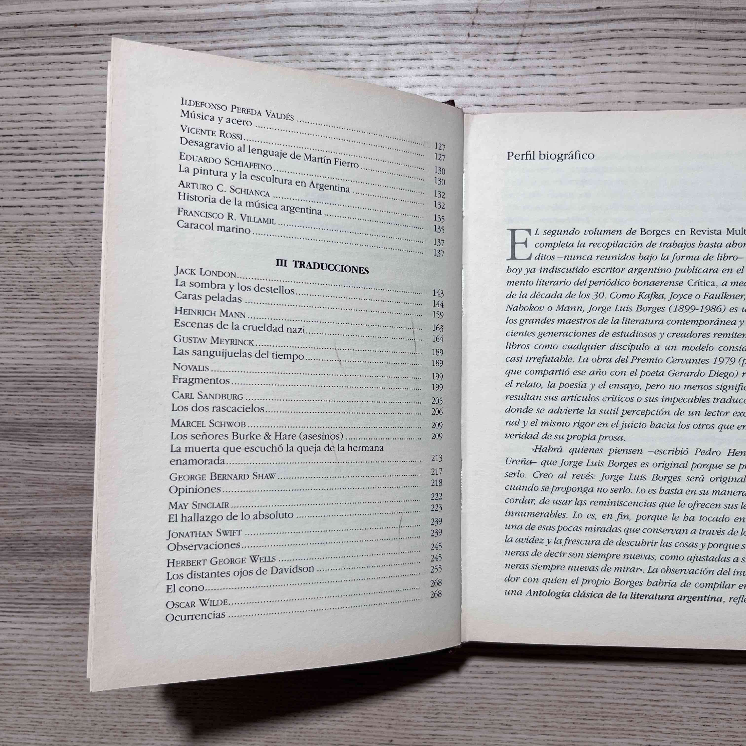 Libro Borges Premio Cervantes 1979 - miniatura 4