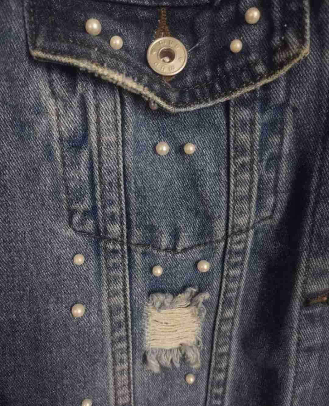 Chaqueta denim azúl - miniatura 4