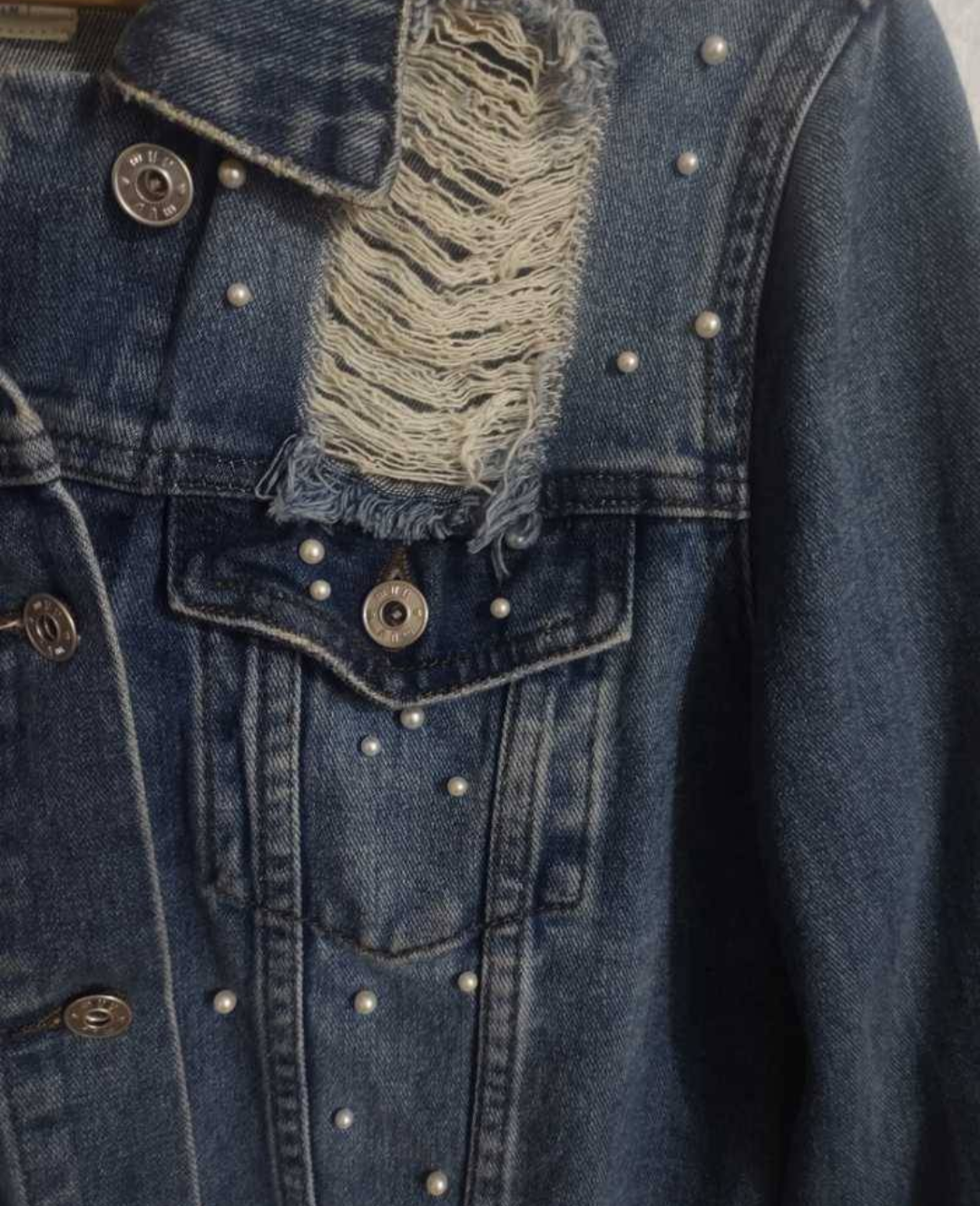 Chaqueta denim azúl - miniatura 5