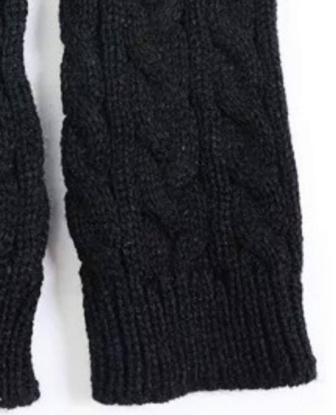 Calentadores de piernas negros (polainas) - miniatura 3